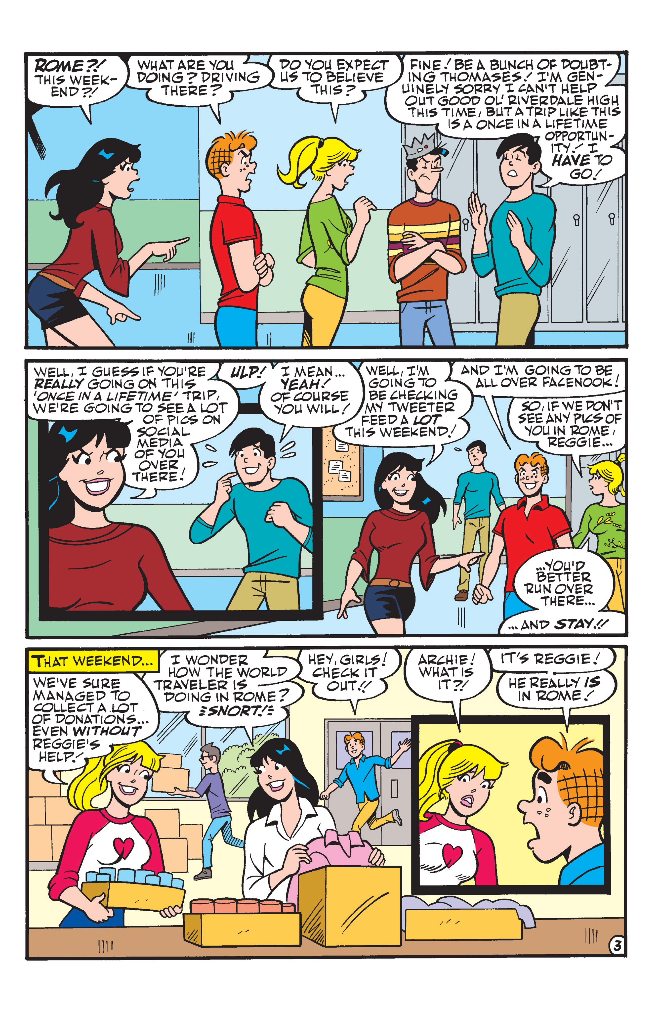 Read online Archie & Friends (2019) comic -  Issue # Travel - 20