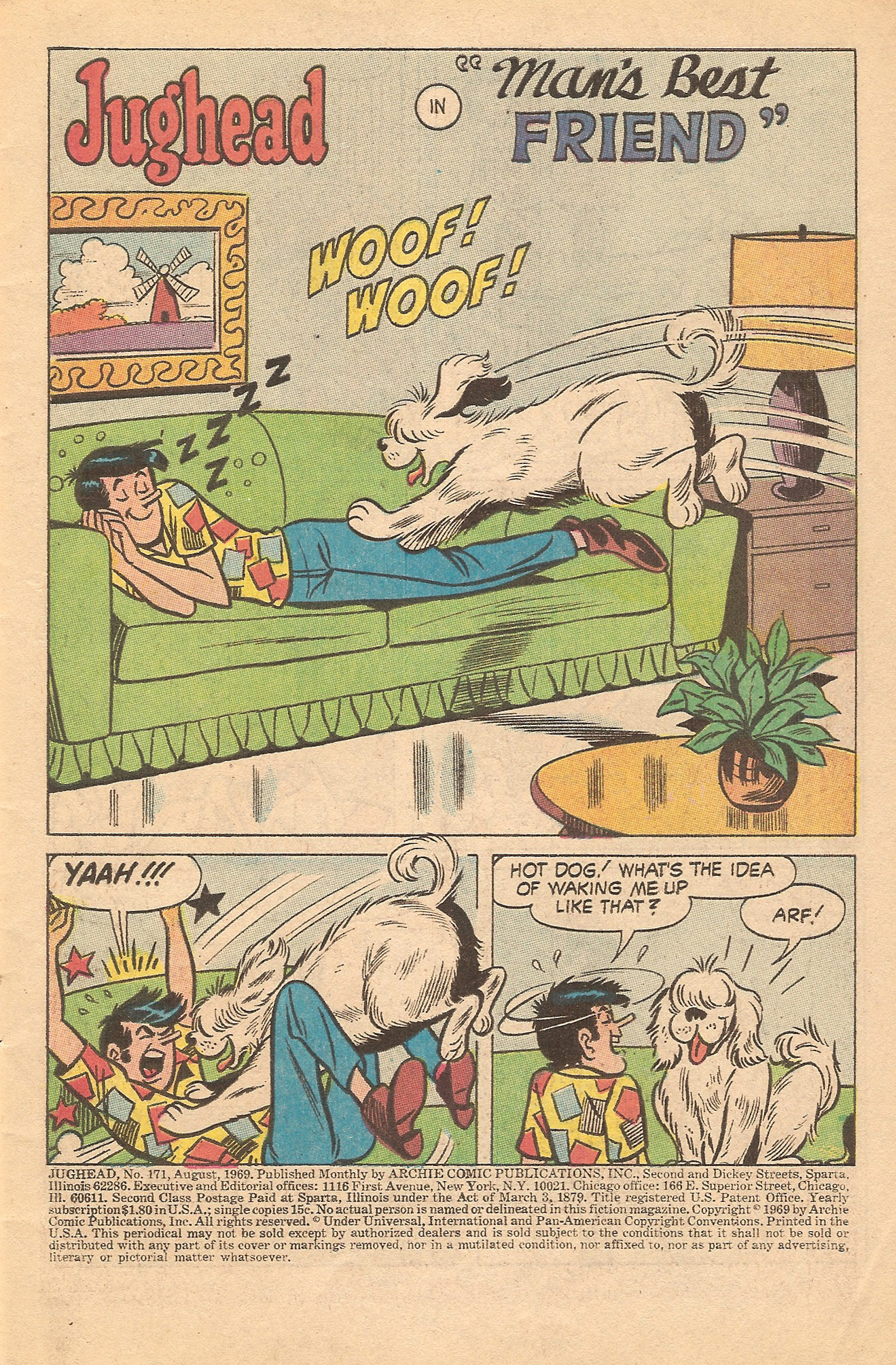 Read online Jughead (1965) comic -  Issue #171 - 3