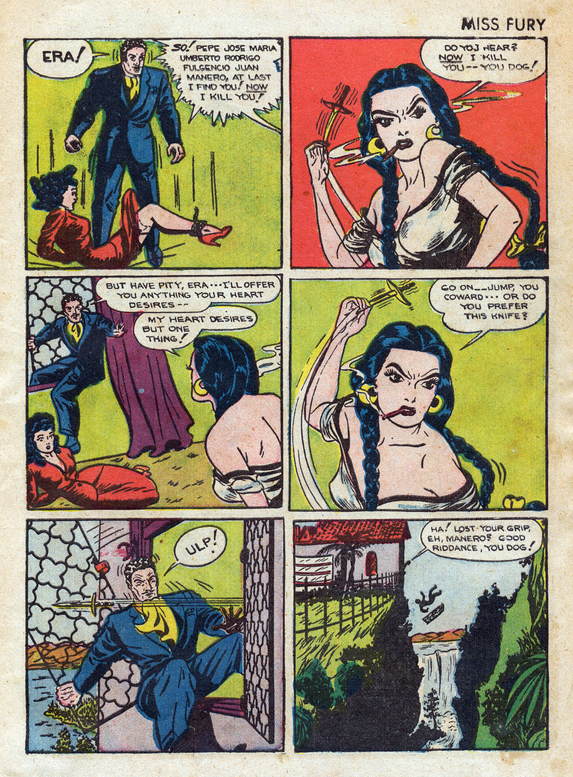 Read online Miss Fury Comics comic -  Issue #3 - 11
