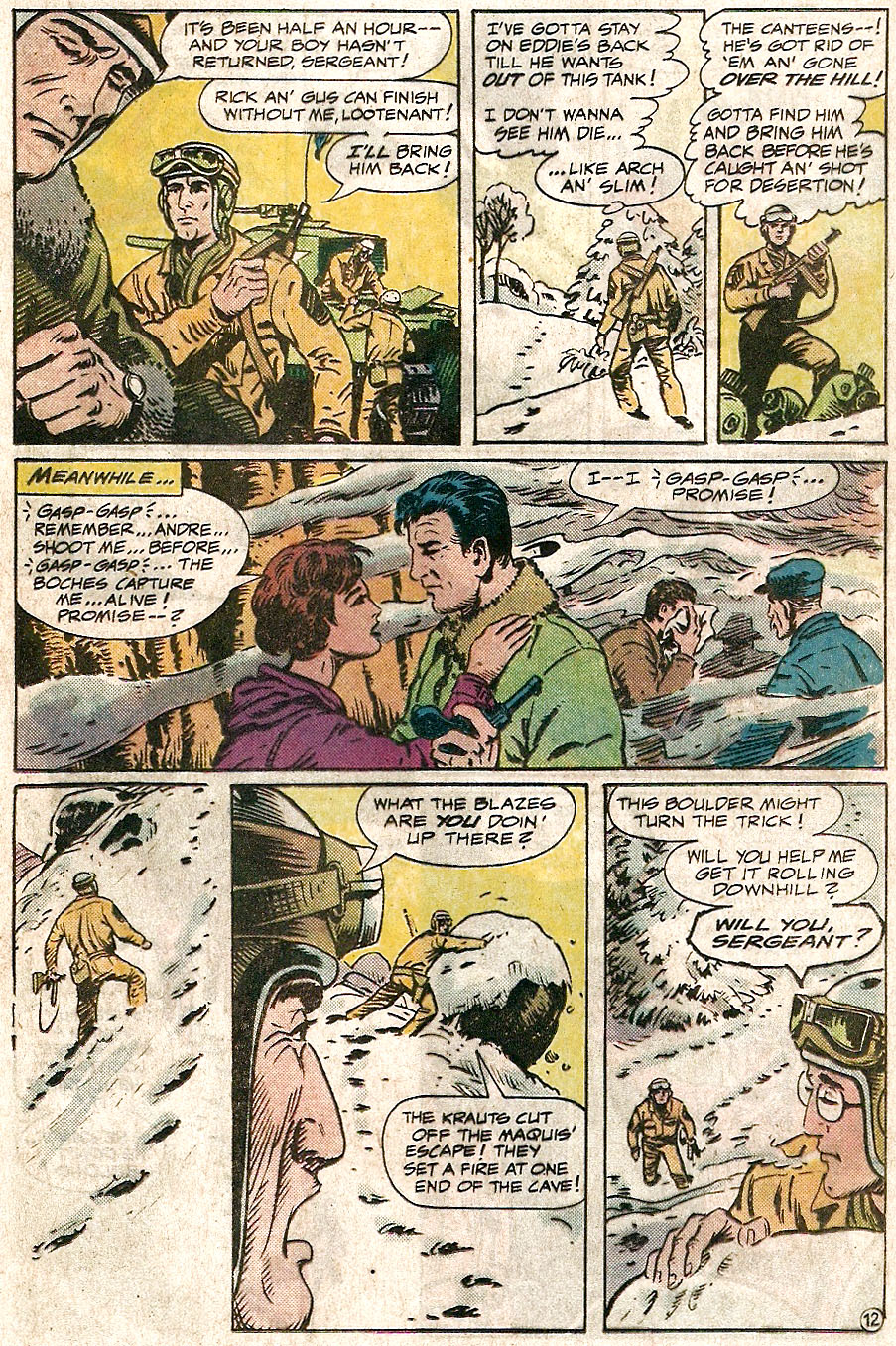 Read online G.I. Combat (1952) comic -  Issue #262 - 16