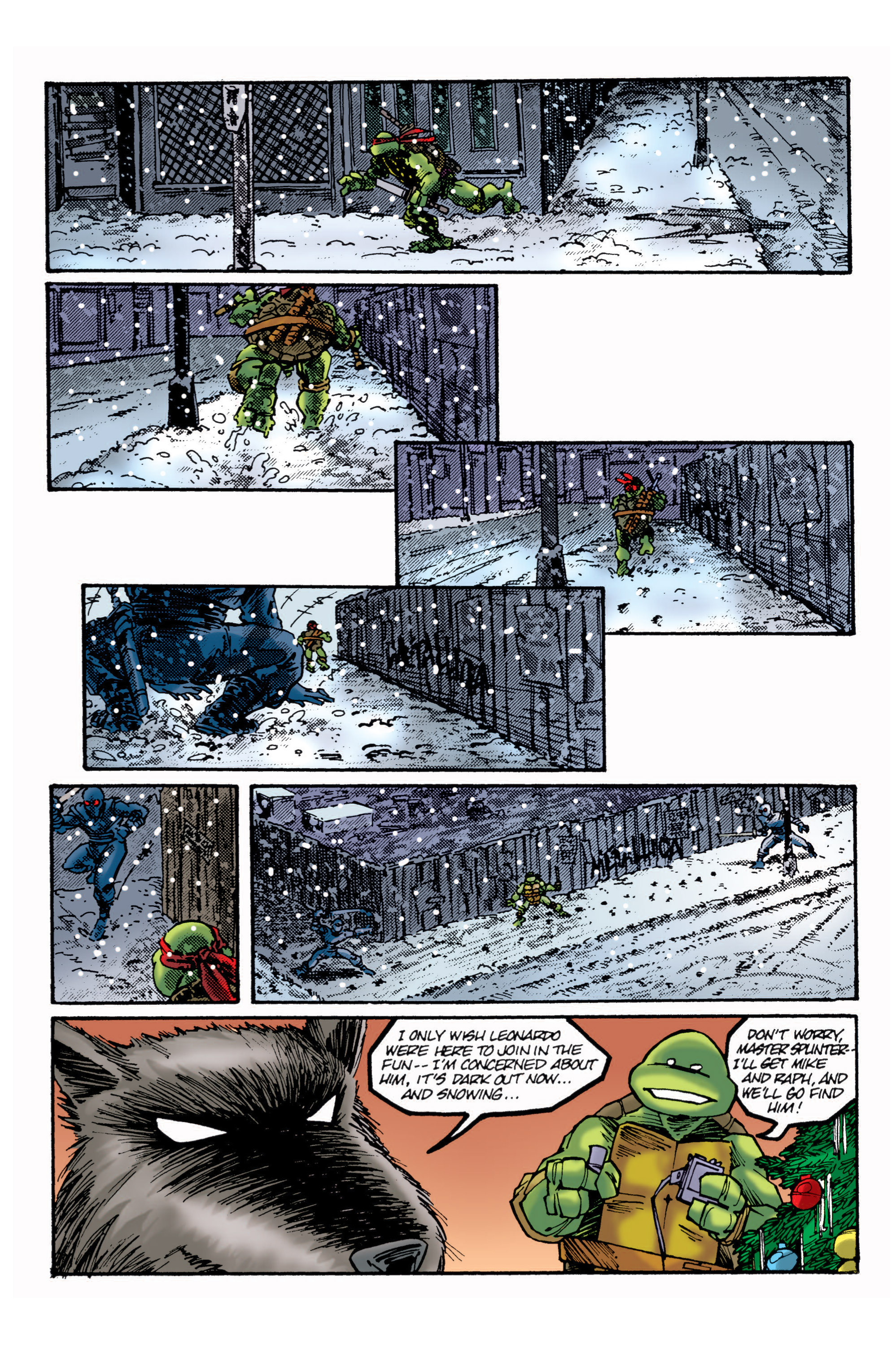 Read online Teenage Mutant Ninja Turtles Color Classics: Leonardo Micro-Series comic -  Issue # Full - 26