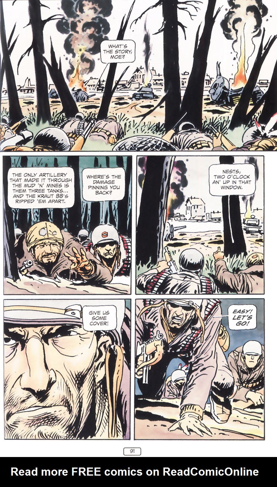 Read online Sgt. Rock: Between Hell & A Hard Place comic -  Issue # TPB - 97