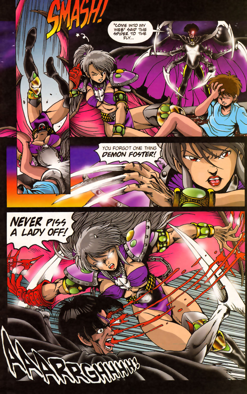 Read online Warrior Nun Areala (1994) comic -  Issue #2 - 20
