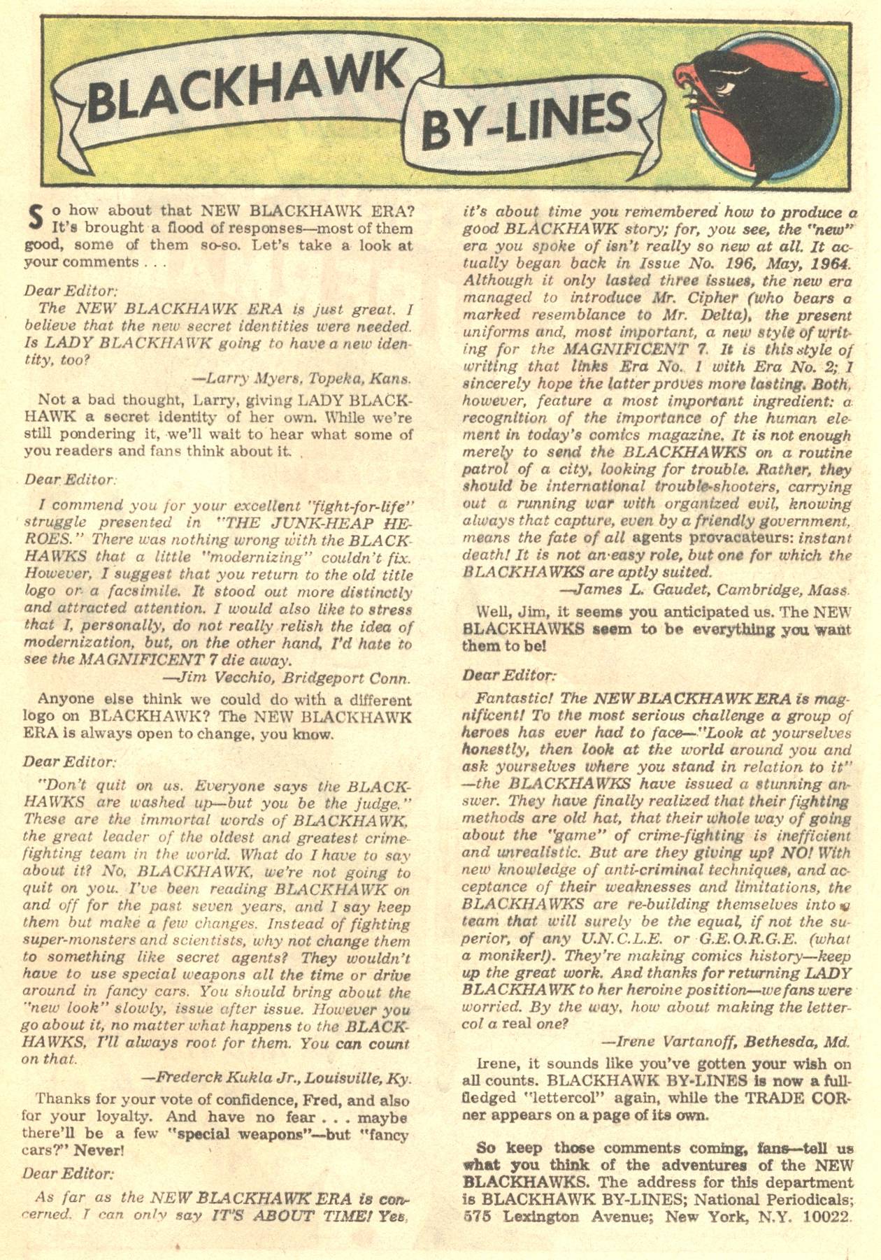 Blackhawk (1957) Issue #233 #125 - English 13