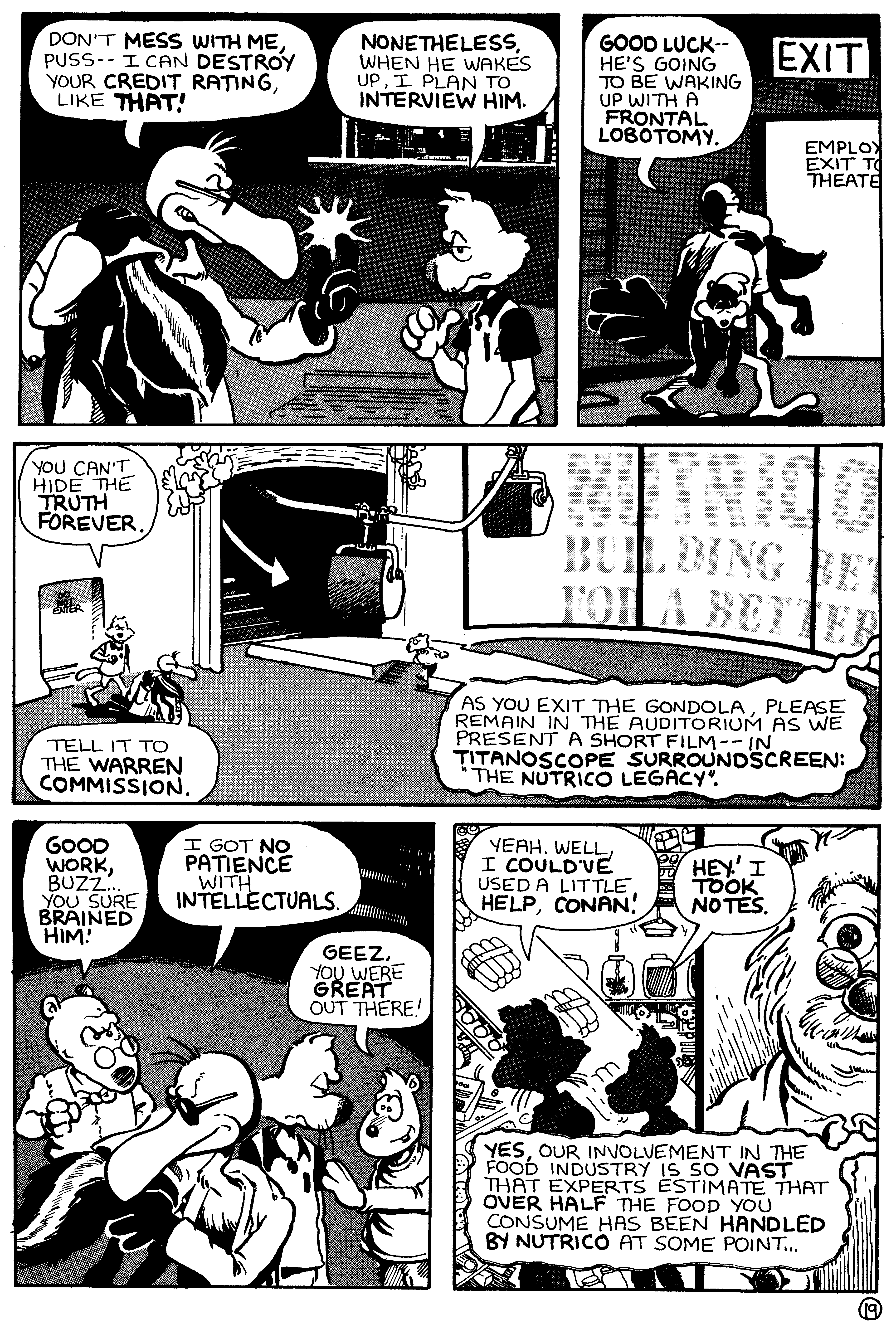 Read online Critters comic -  Issue #46 - 21