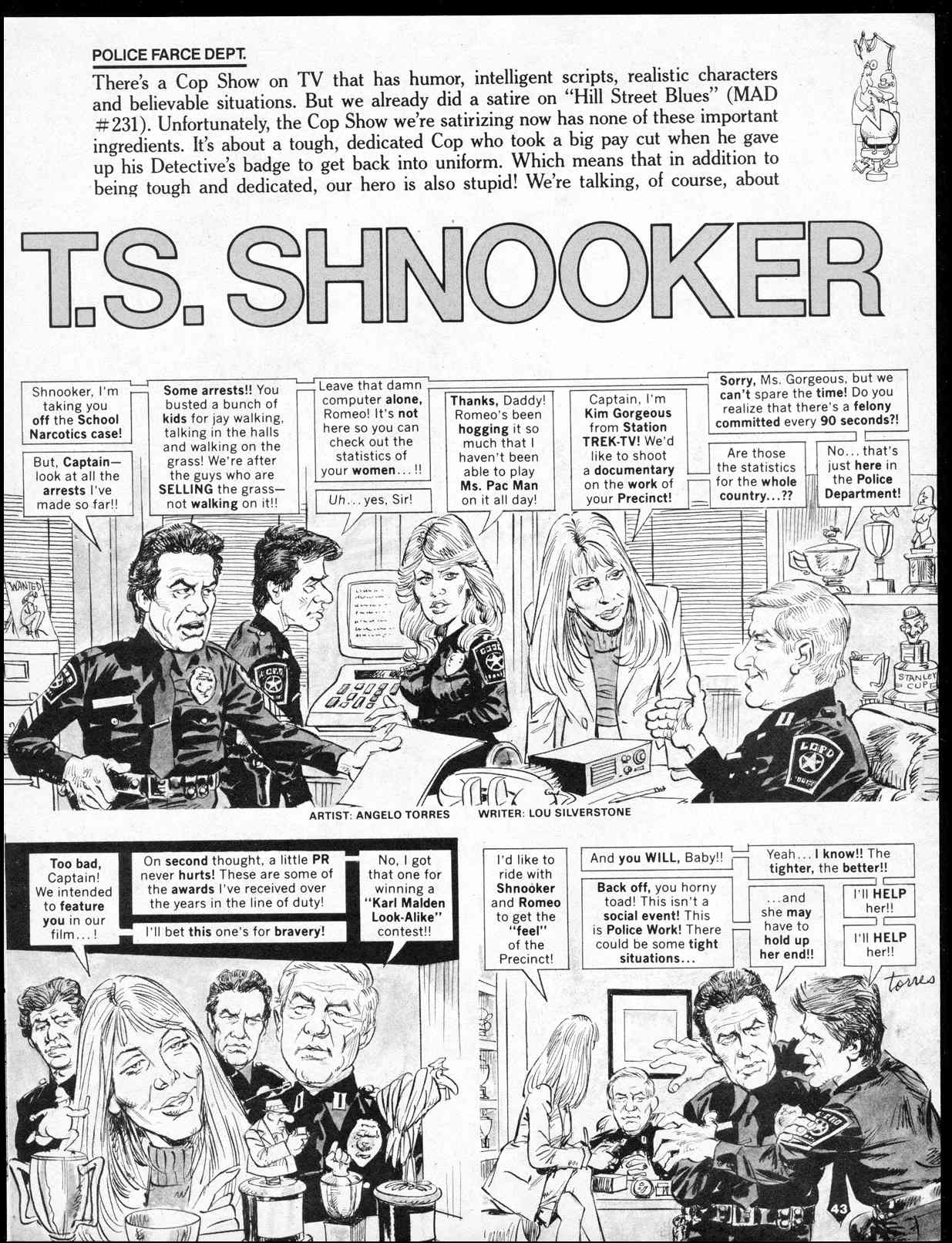 Read online MAD comic -  Issue #243 - 45