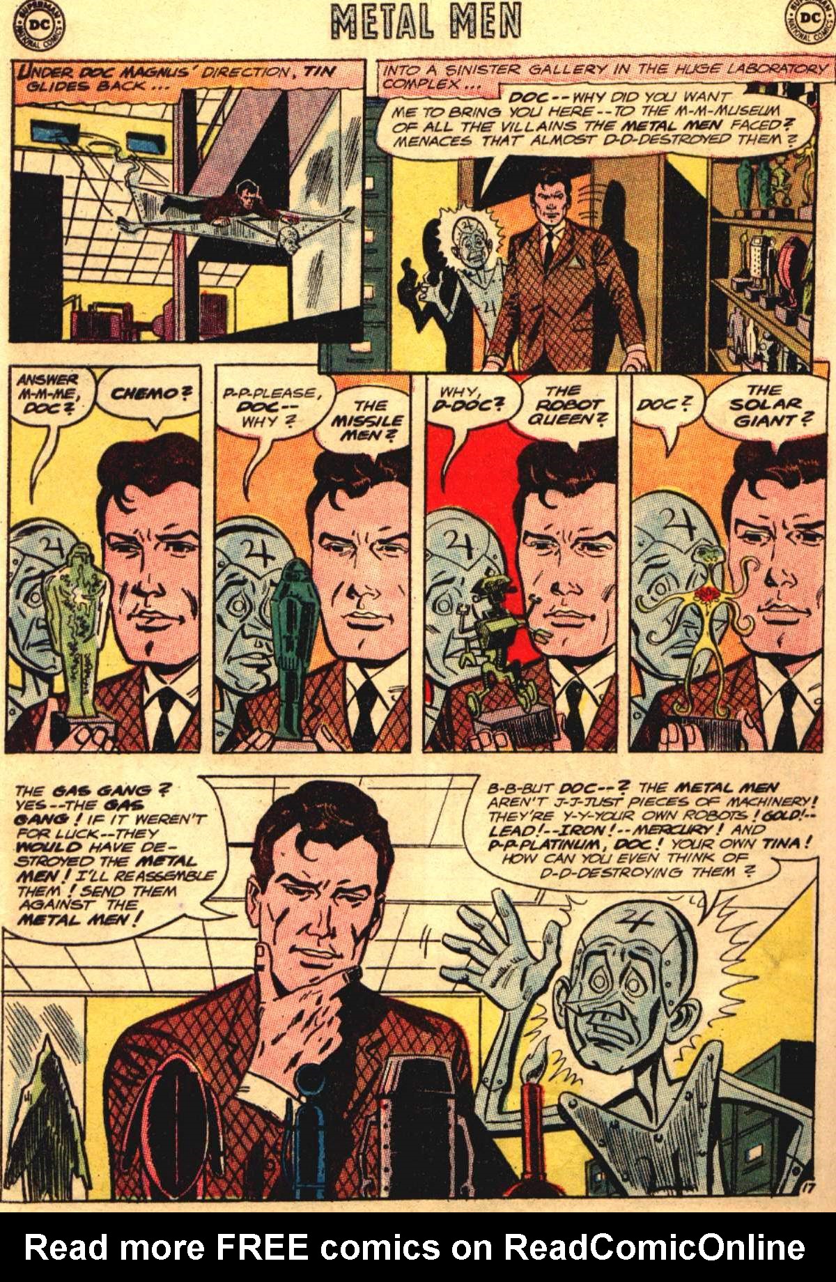 Read online Metal Men (1963) comic -  Issue #10 - 24
