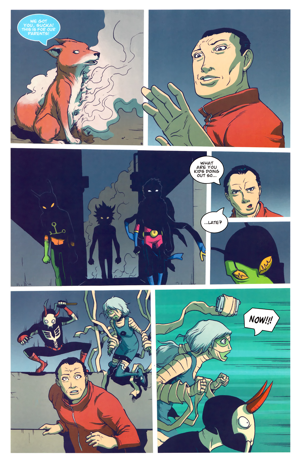 Read online Gladstone's School for World Conquerors (2011) comic -  Issue #5 - 21