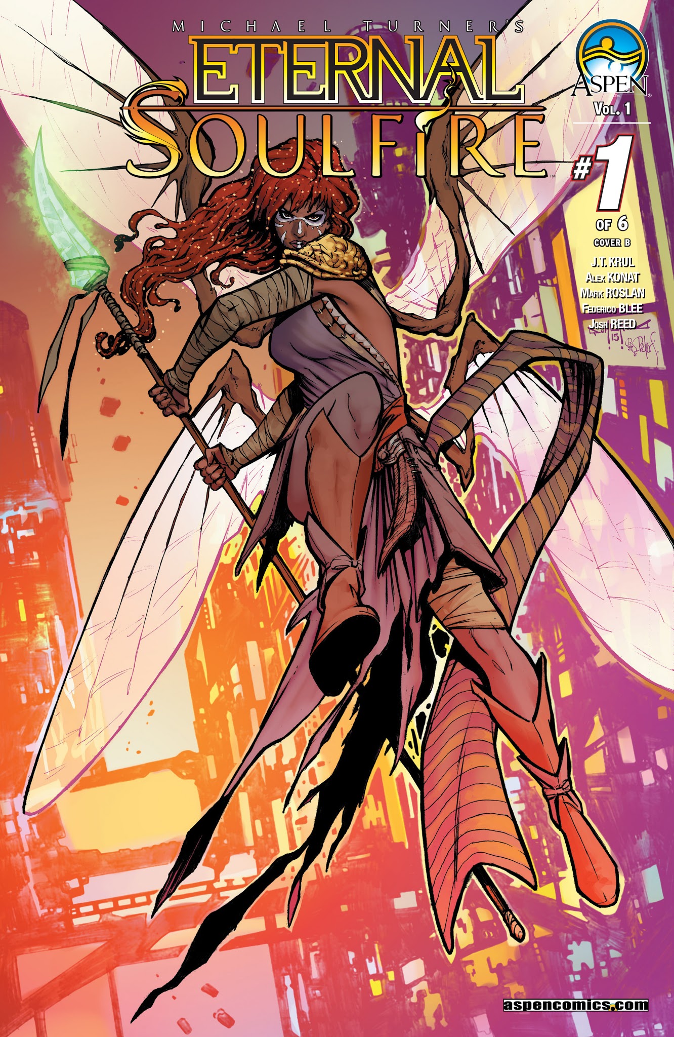 Read online Michael Turner's Eternal Soulfire comic -  Issue #1 - 2