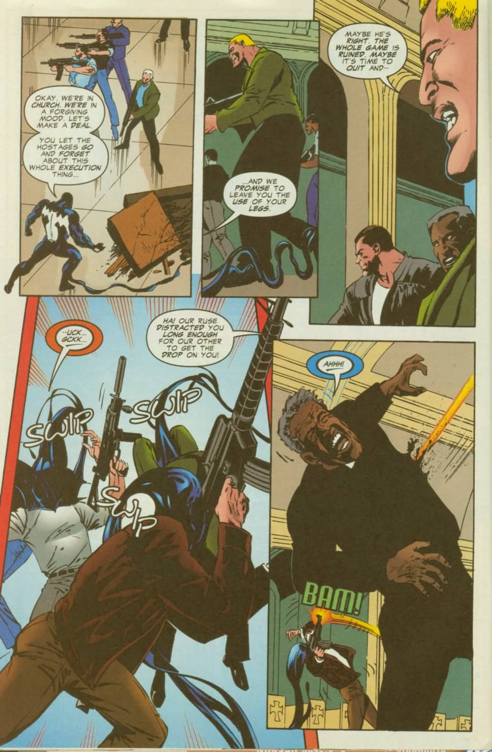 Read online Venom: Sign of the Boss comic -  Issue #1 - 22