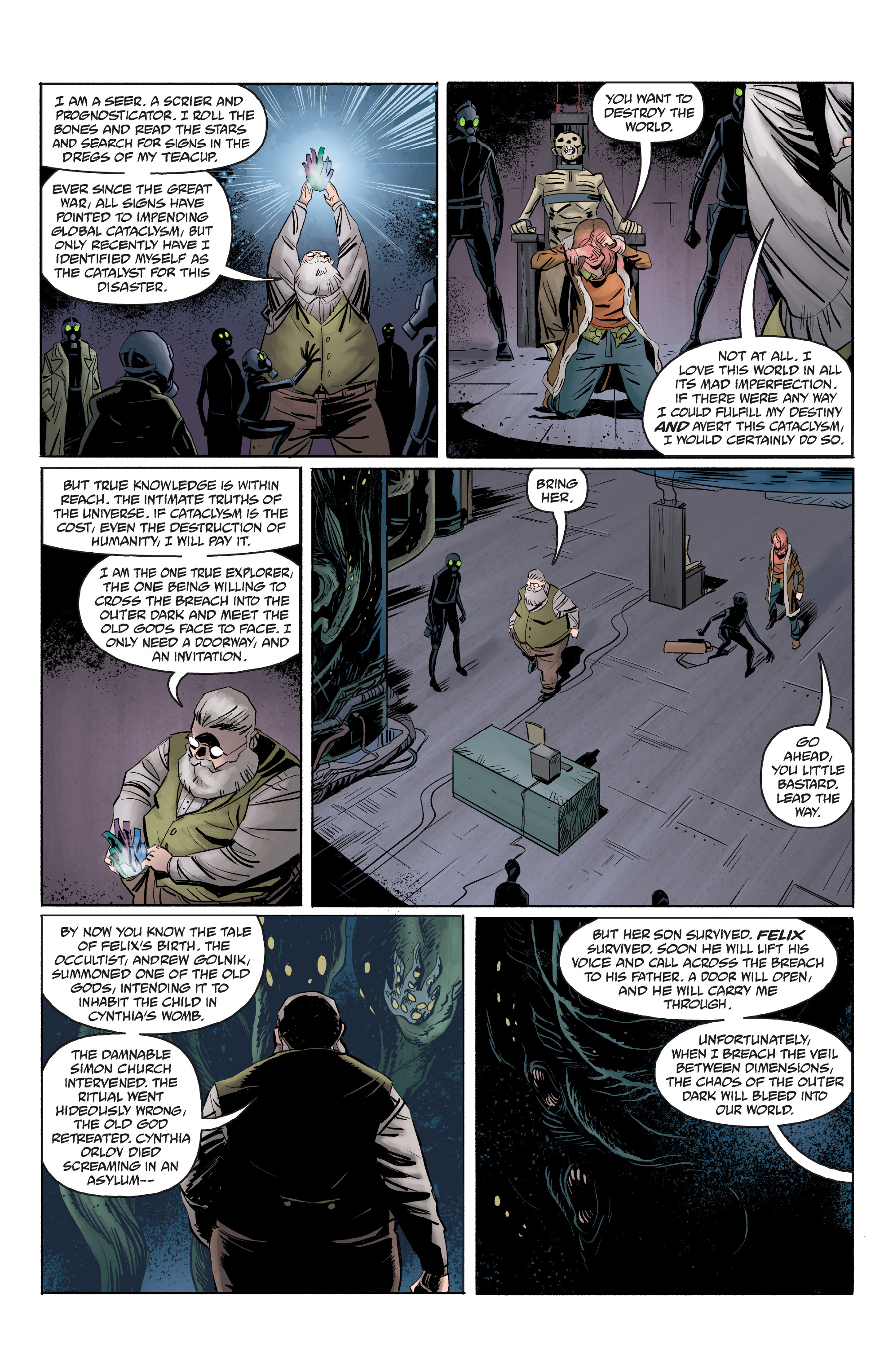 Read online Joe Golem: Occult Detective--The Conjurors comic -  Issue #3 - 17