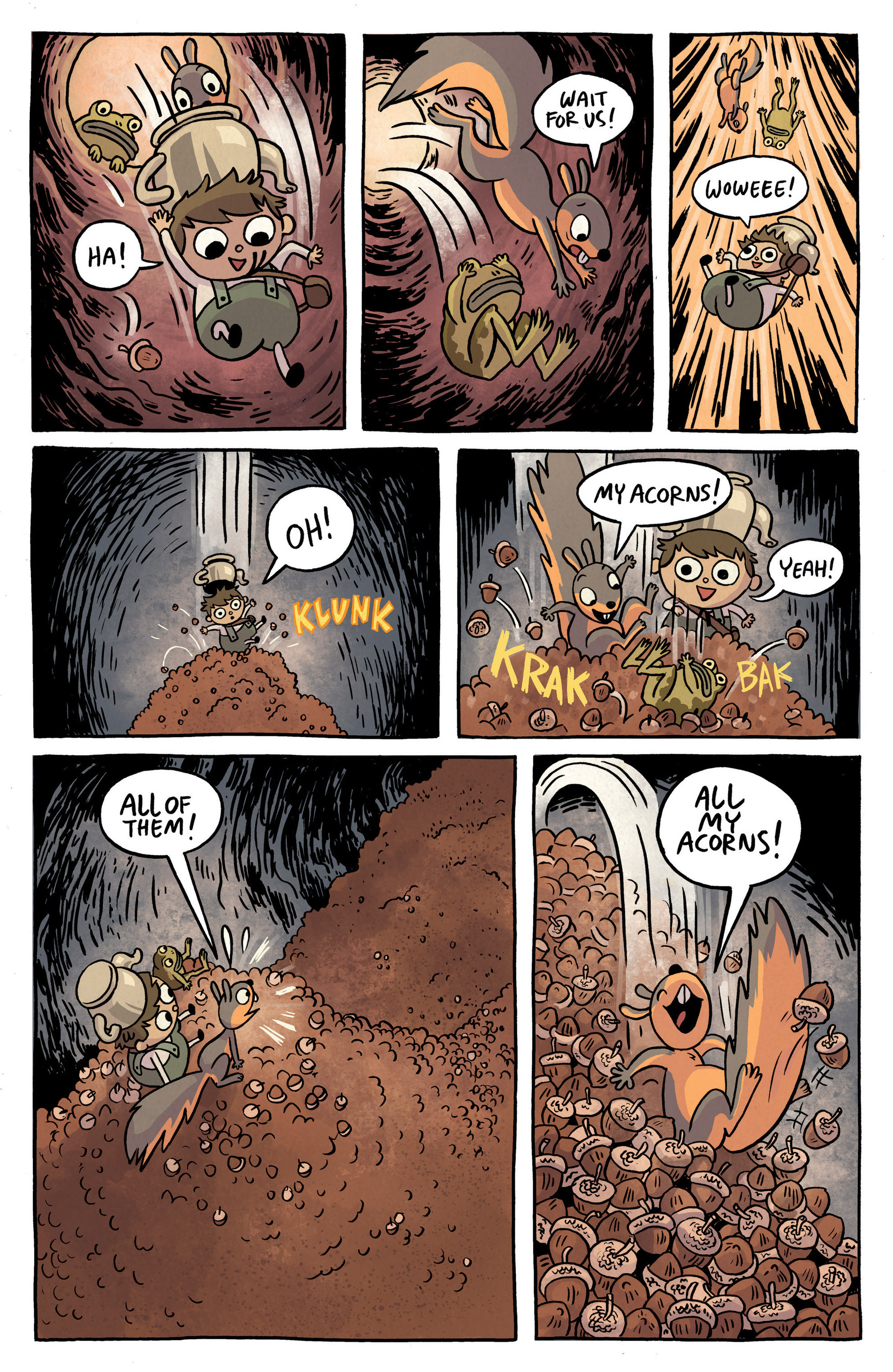 Read online Over the Garden Wall (2016) comic -  Issue #2 - 9