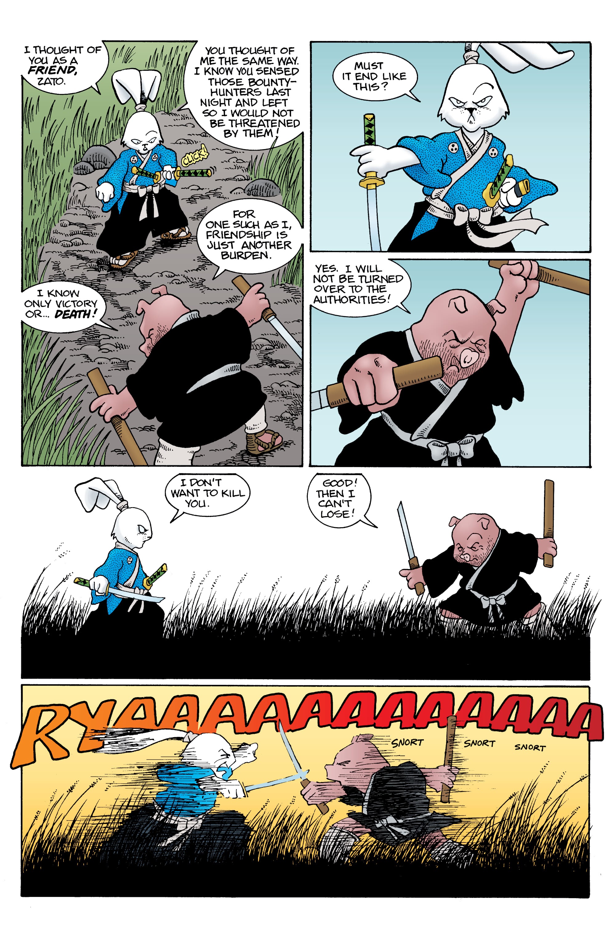 Read online Usagi Yojimbo Color Classics comic -  Issue #6 - 20
