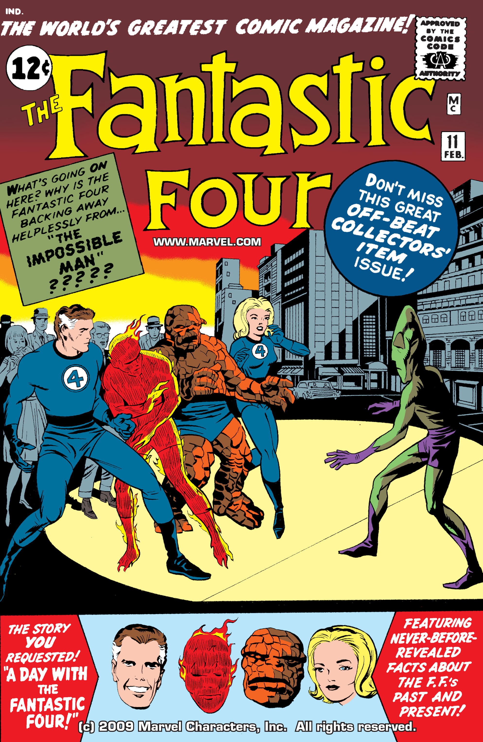 Fantastic Four (1961) issue 11 - Page 1