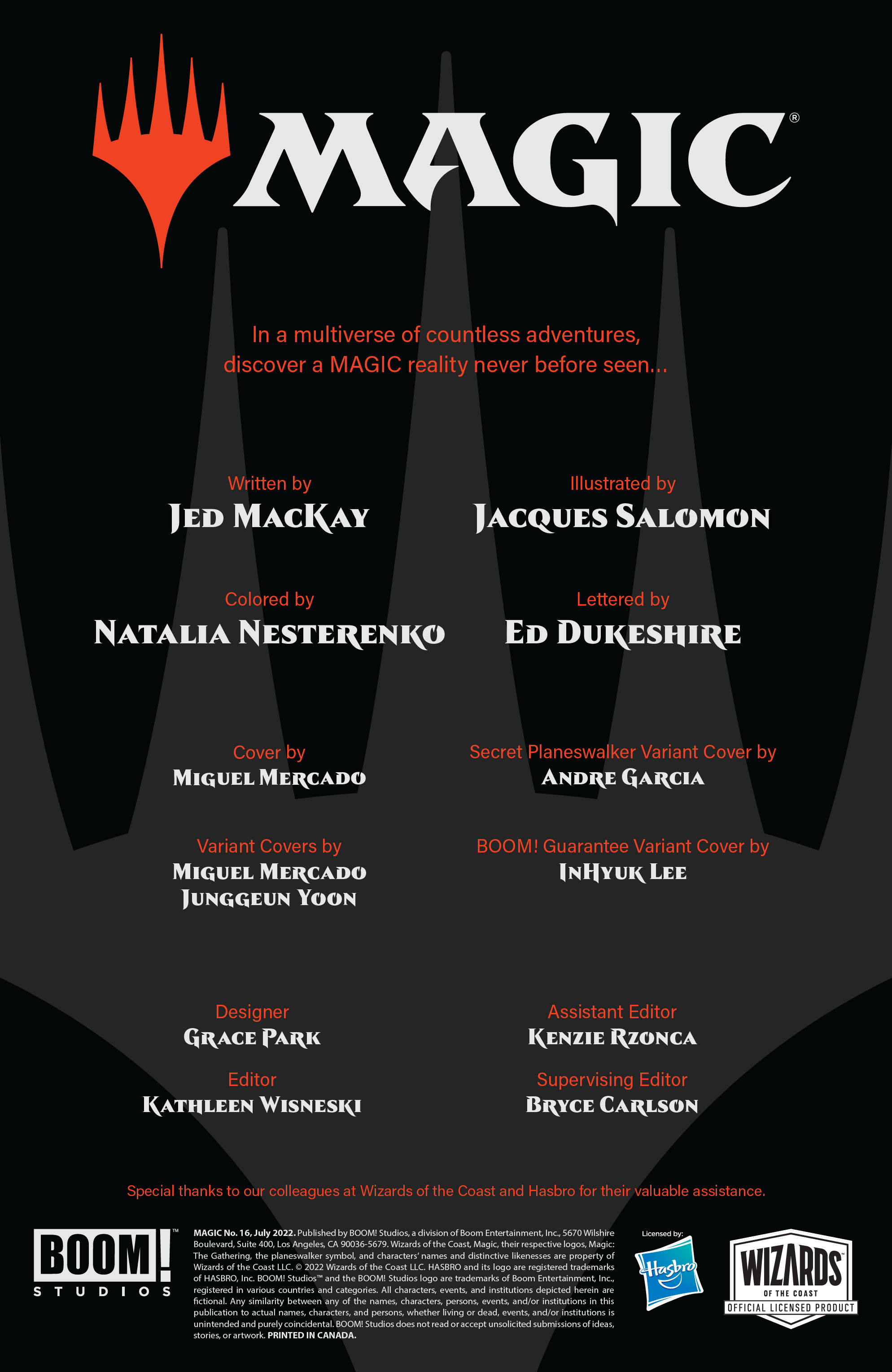 Read online Magic (2021) comic -  Issue #16 - 2