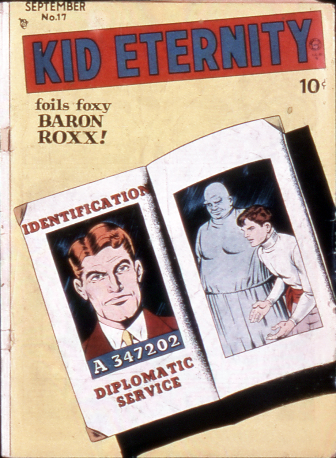 Read online Kid Eternity (1946) comic -  Issue #17 - 1
