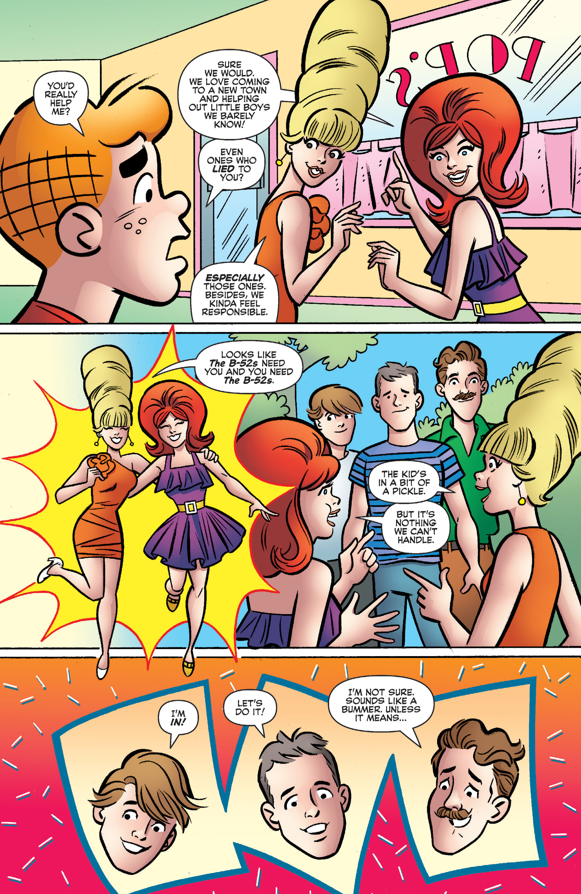 Read online Archie Meets The B-52s comic -  Issue # Full - 13