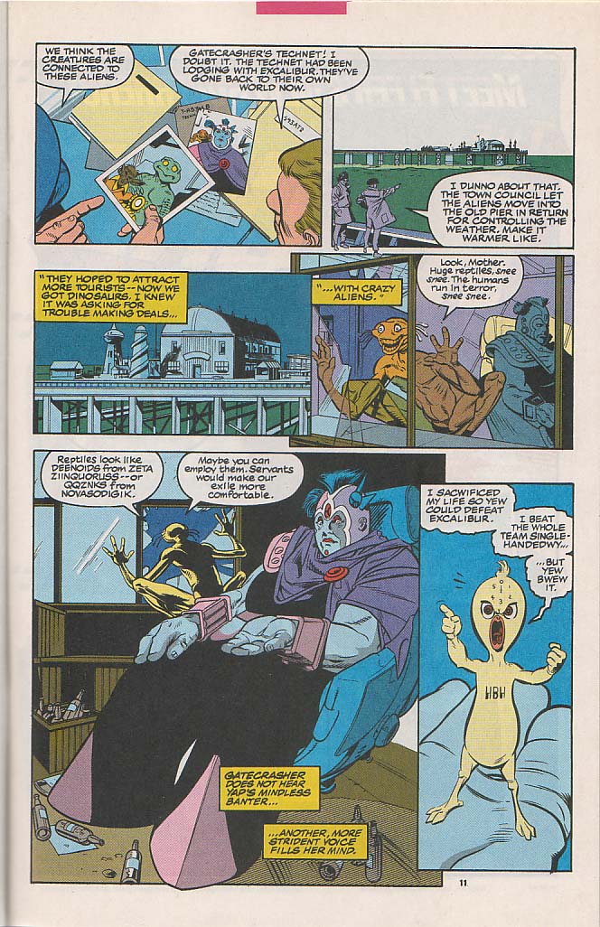 Read online Excalibur (1988) comic -  Issue #51 - 10