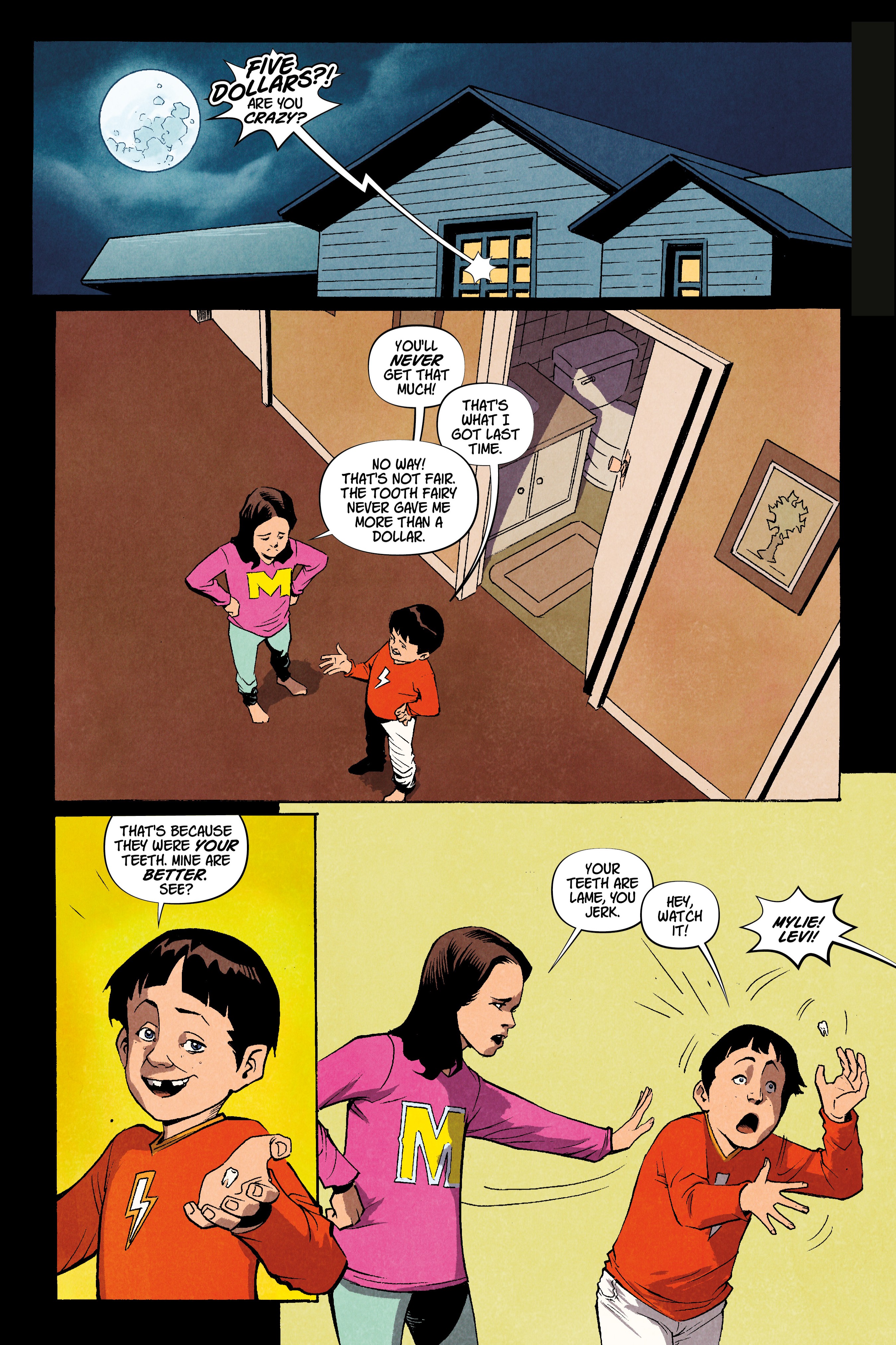 Read online House of Fear: Attack of the Killer Snowmen and Other Spooky Stories comic -  Issue # TPB - 84