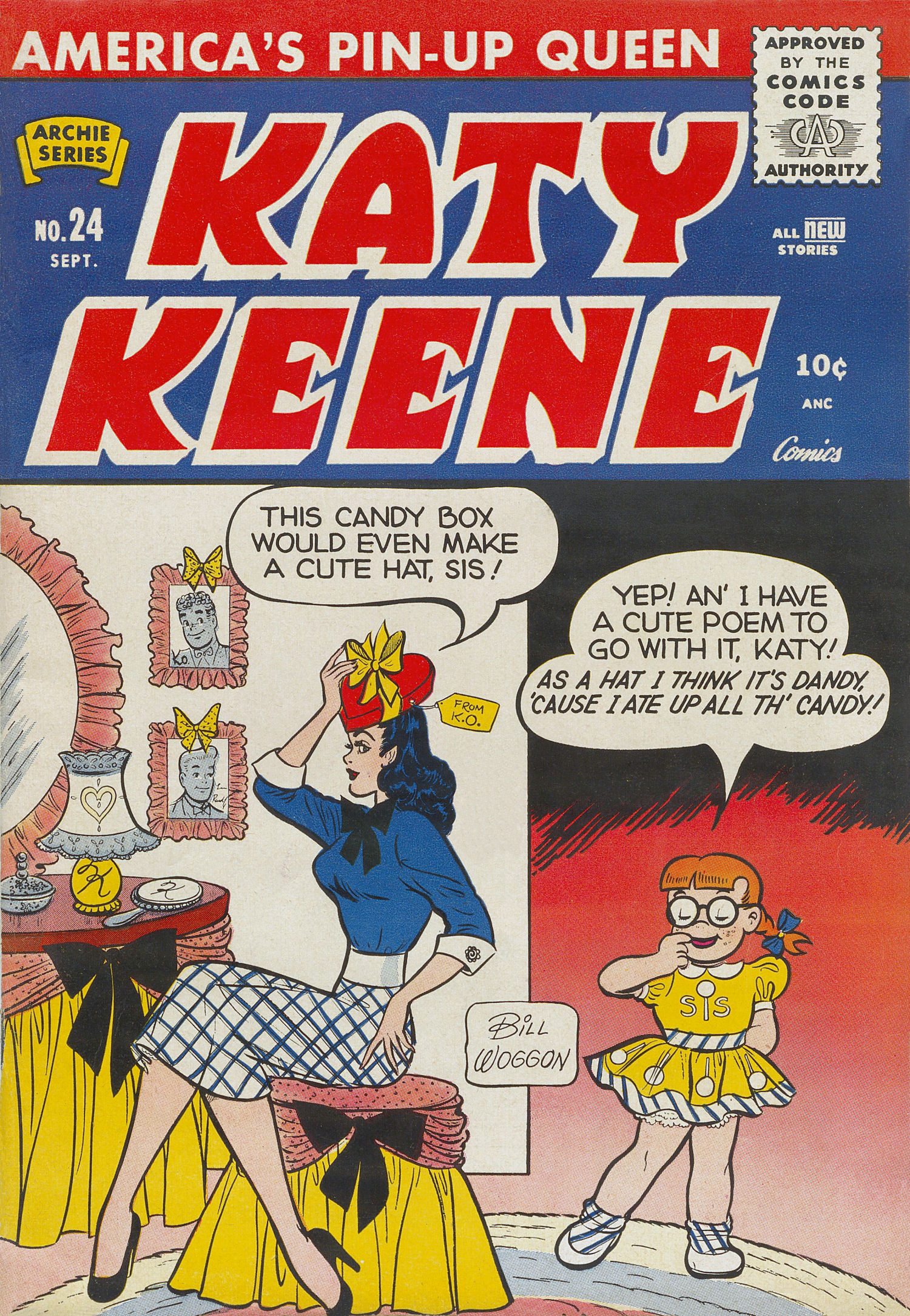 Read online Katy Keene (1949) comic -  Issue #24 - 1