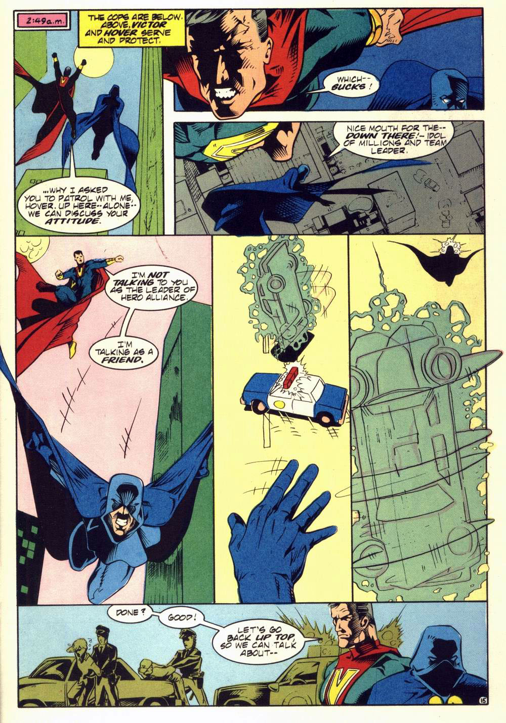 Read online Hero Alliance (1989) comic -  Issue #16 - 17