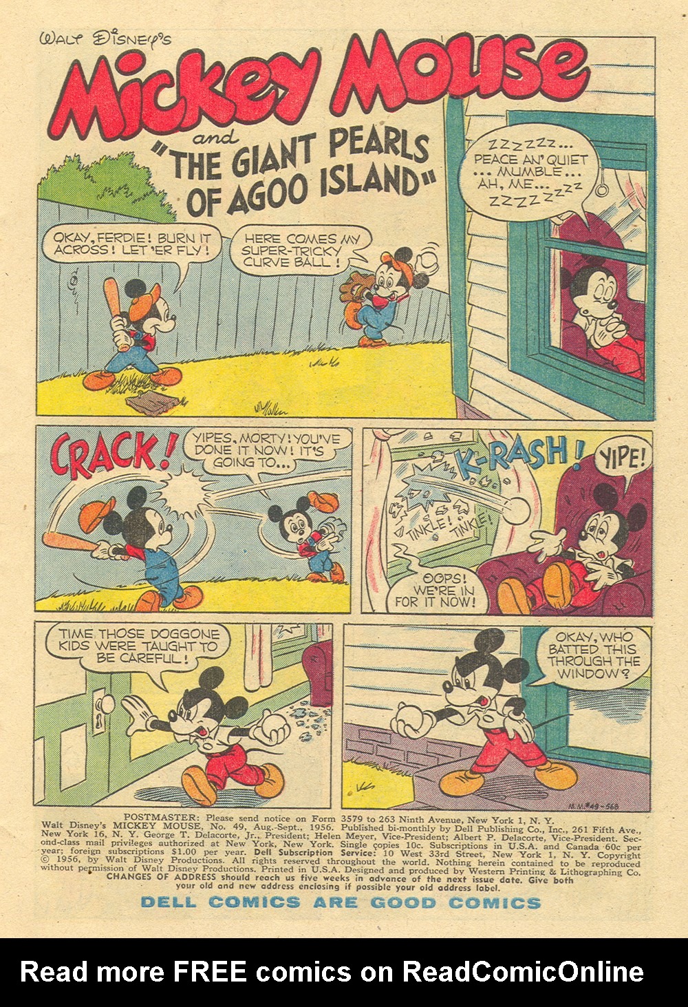 Read online Walt Disney's Mickey Mouse comic -  Issue #49 - 3