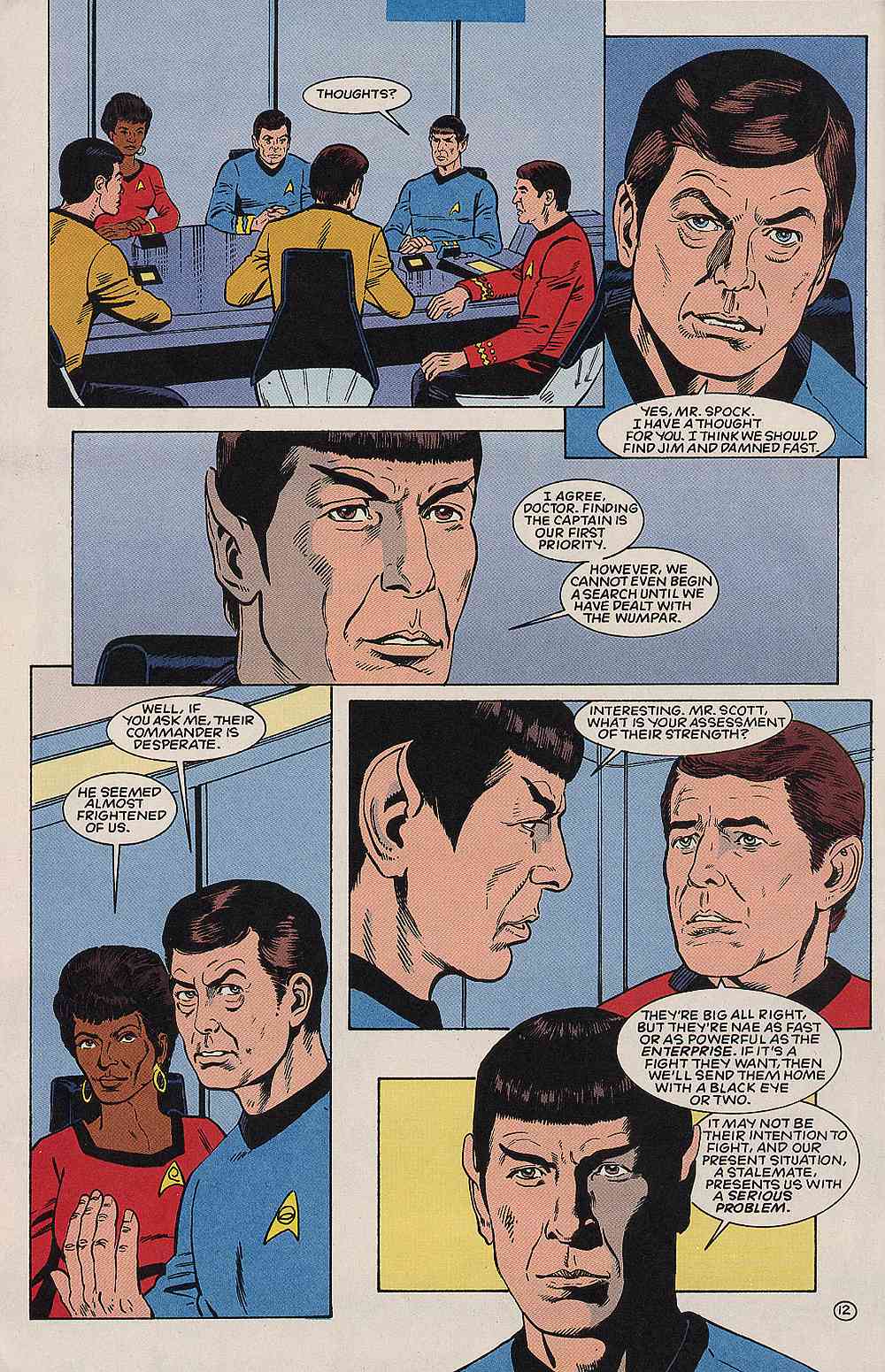 Read online Star Trek (1989) comic -  Issue #62 - 13