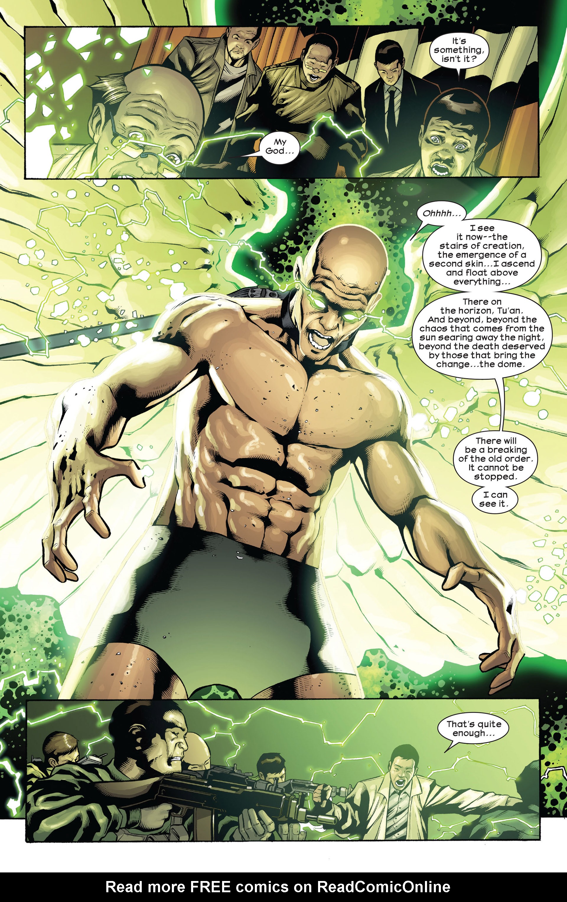 Read online Ultimate Comics Hawkeye comic -  Issue #1 - 12