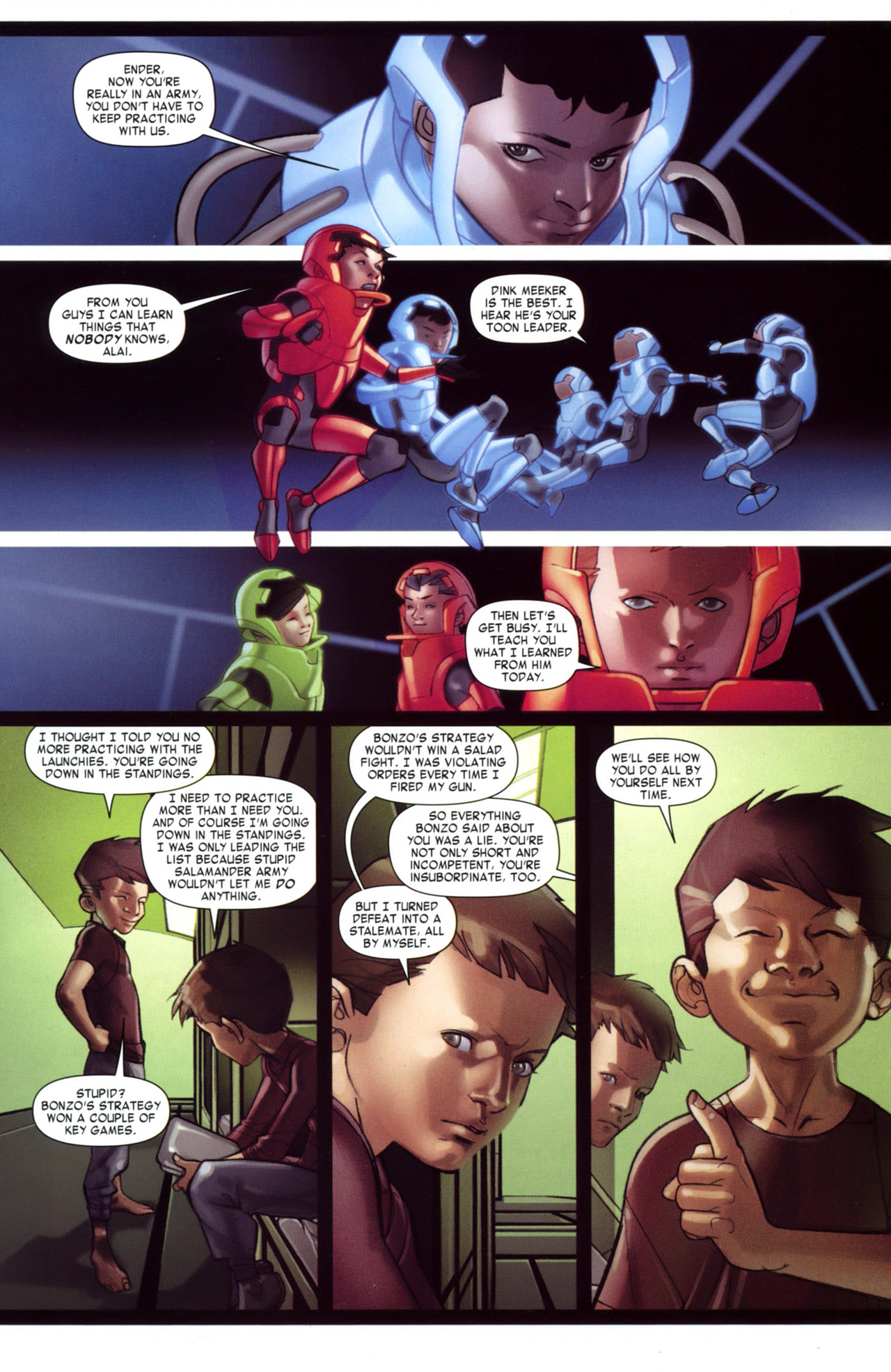 Read online Ender's Game: Battle School comic -  Issue #4 - 7