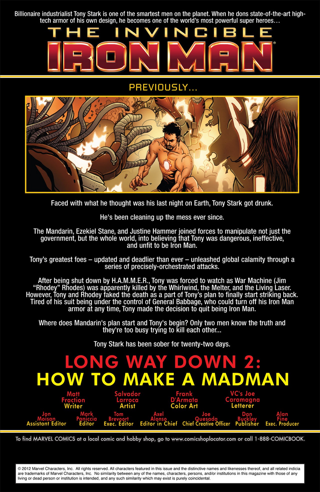 Read online The Invincible Iron Man (2008) comic -  Issue #517 - 2