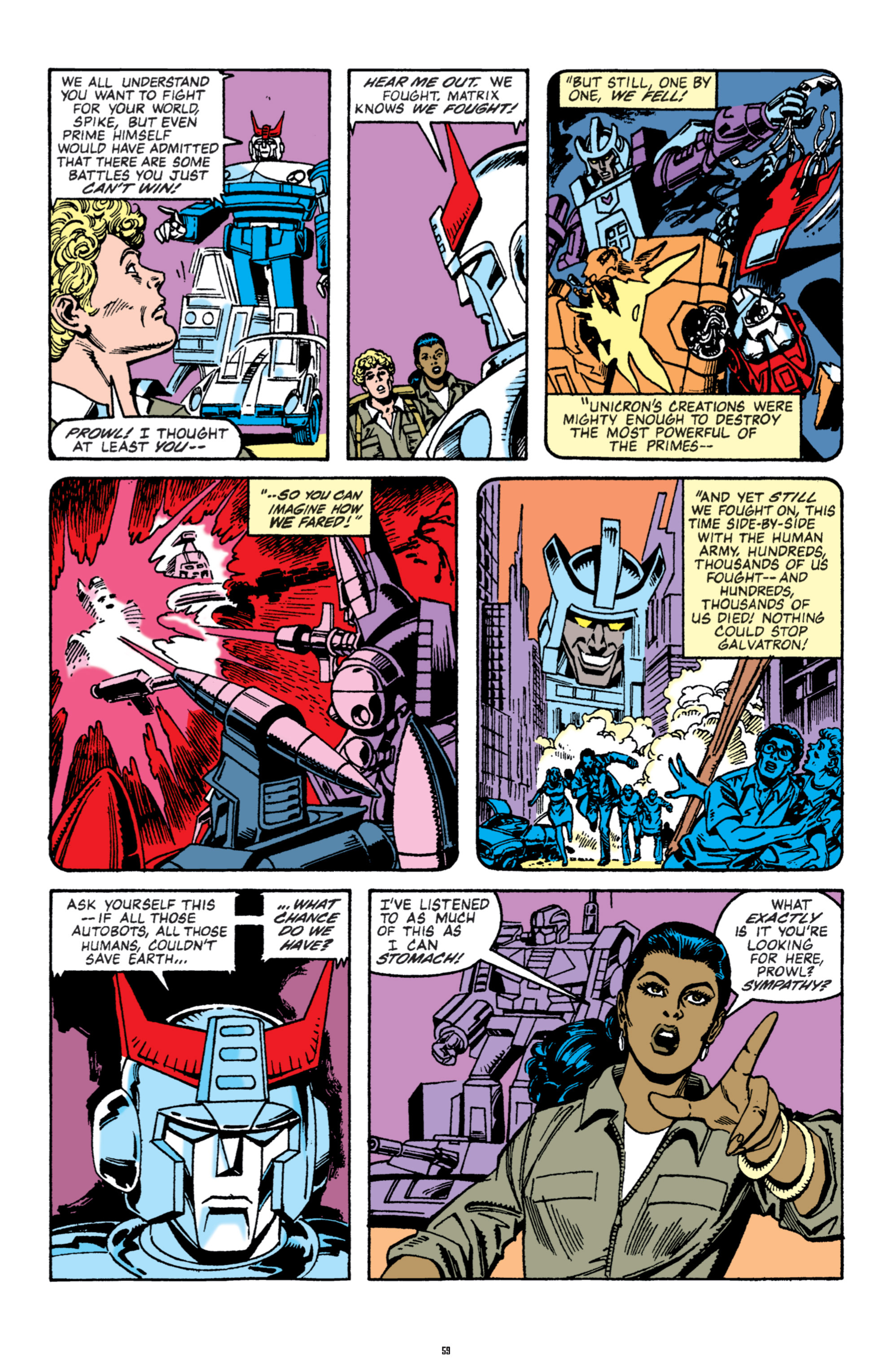 Read online The Transformers Classics comic -  Issue # TPB 6 - 59