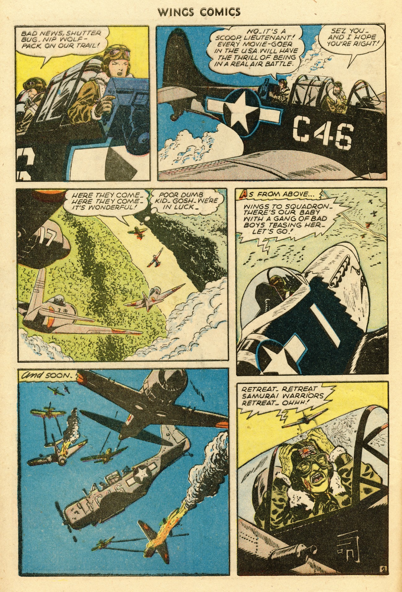 Read online Wings Comics comic -  Issue #61 - 4