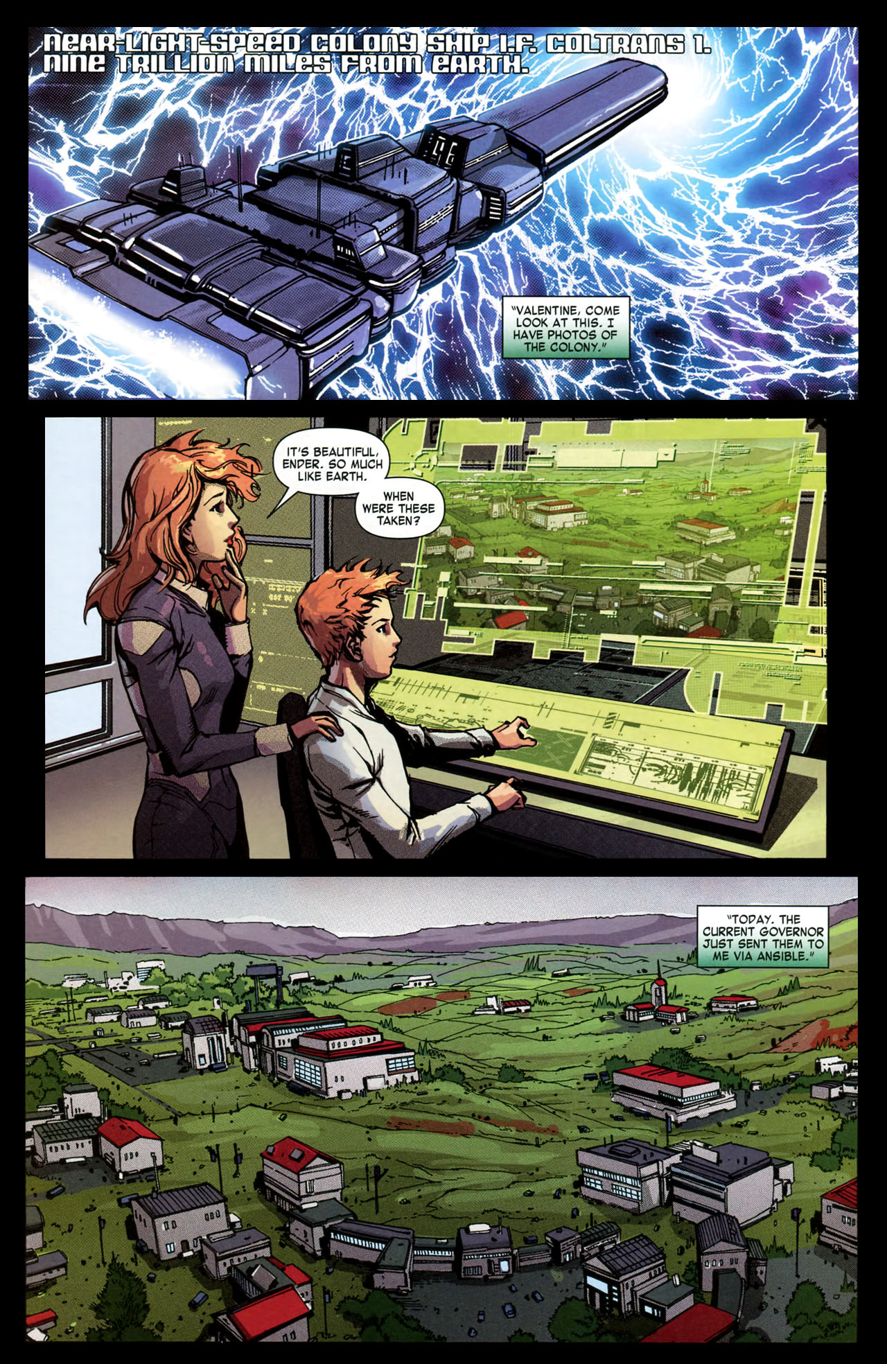 Read online Ender in Exile comic -  Issue #2 - 4