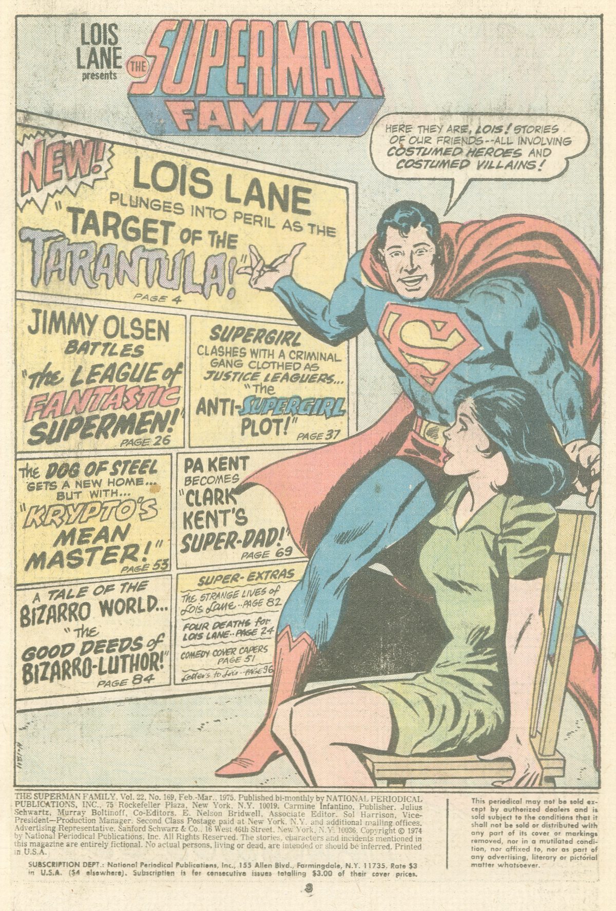 Read online The Superman Family comic -  Issue #169 - 3