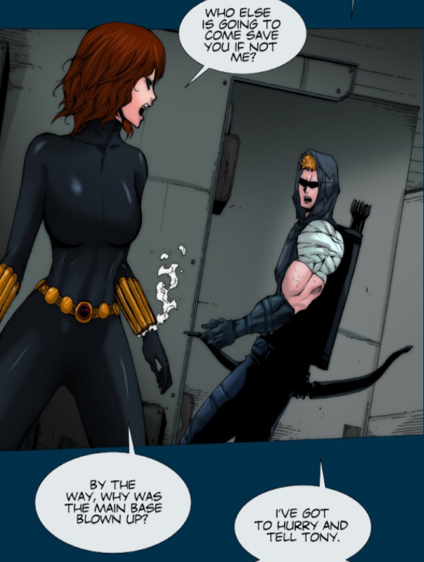 Read online Avengers: Electric Rain comic -  Issue #8 - 12