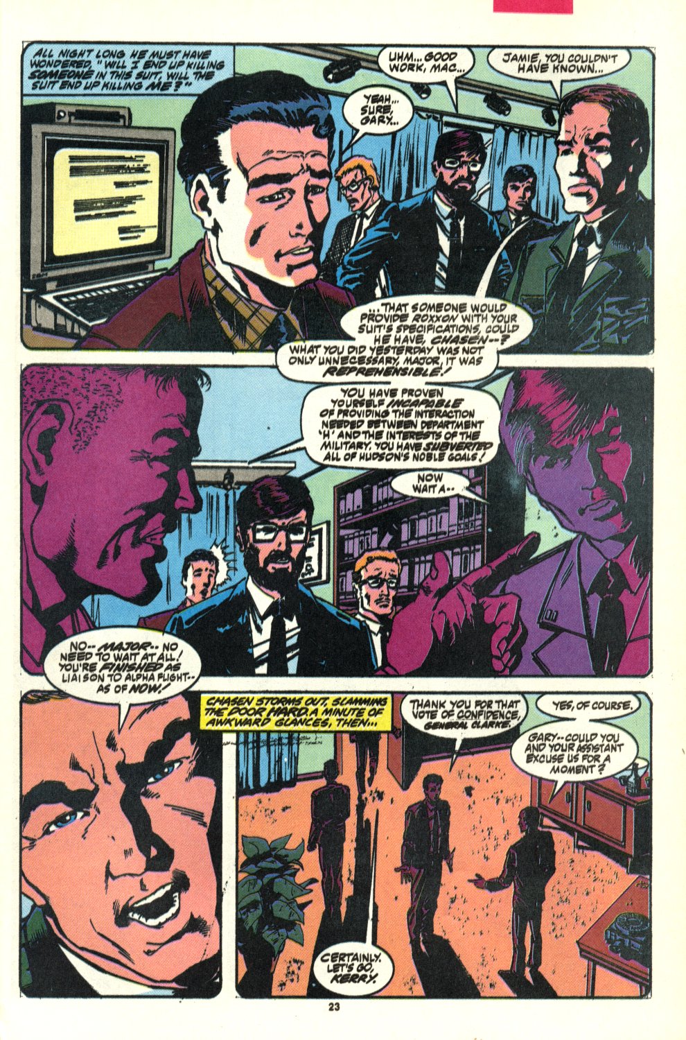 Read online Alpha Flight (1983) comic -  Issue #92 - 18