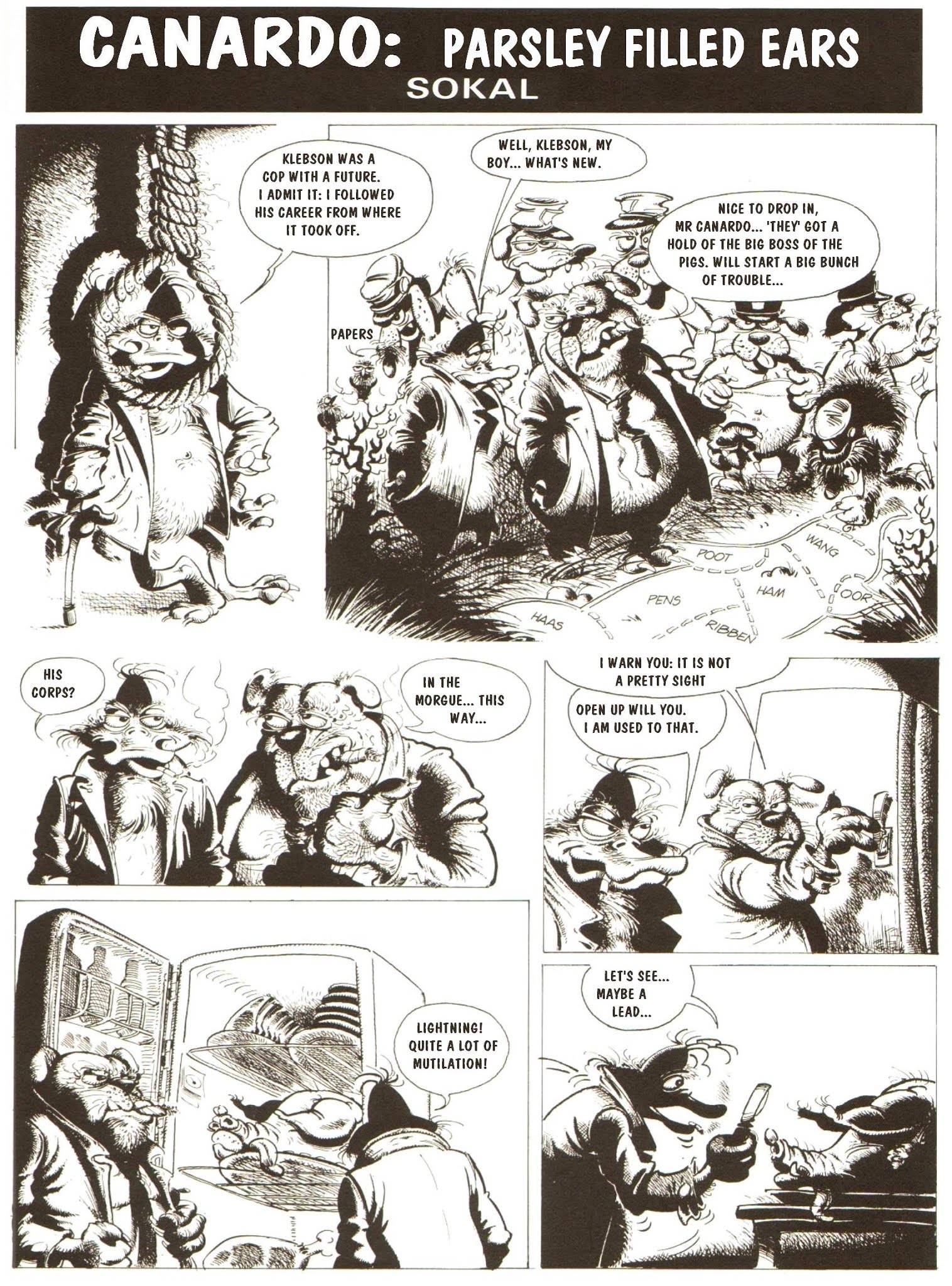 Read online Une enquête de l'inspecteur Canardo comic -  Issue #0 - 11