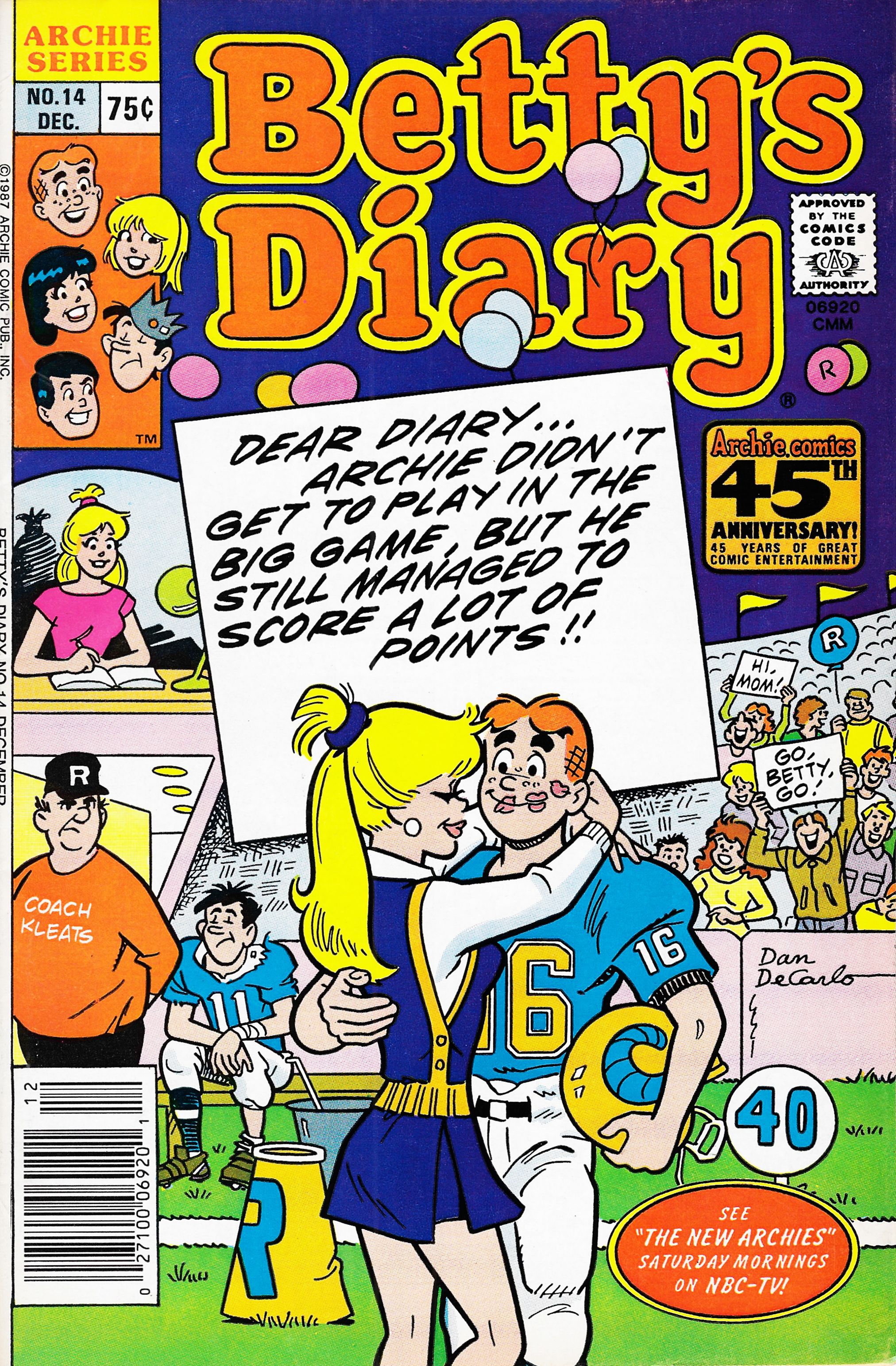 Read online Betty's Diary comic -  Issue #14 - 1