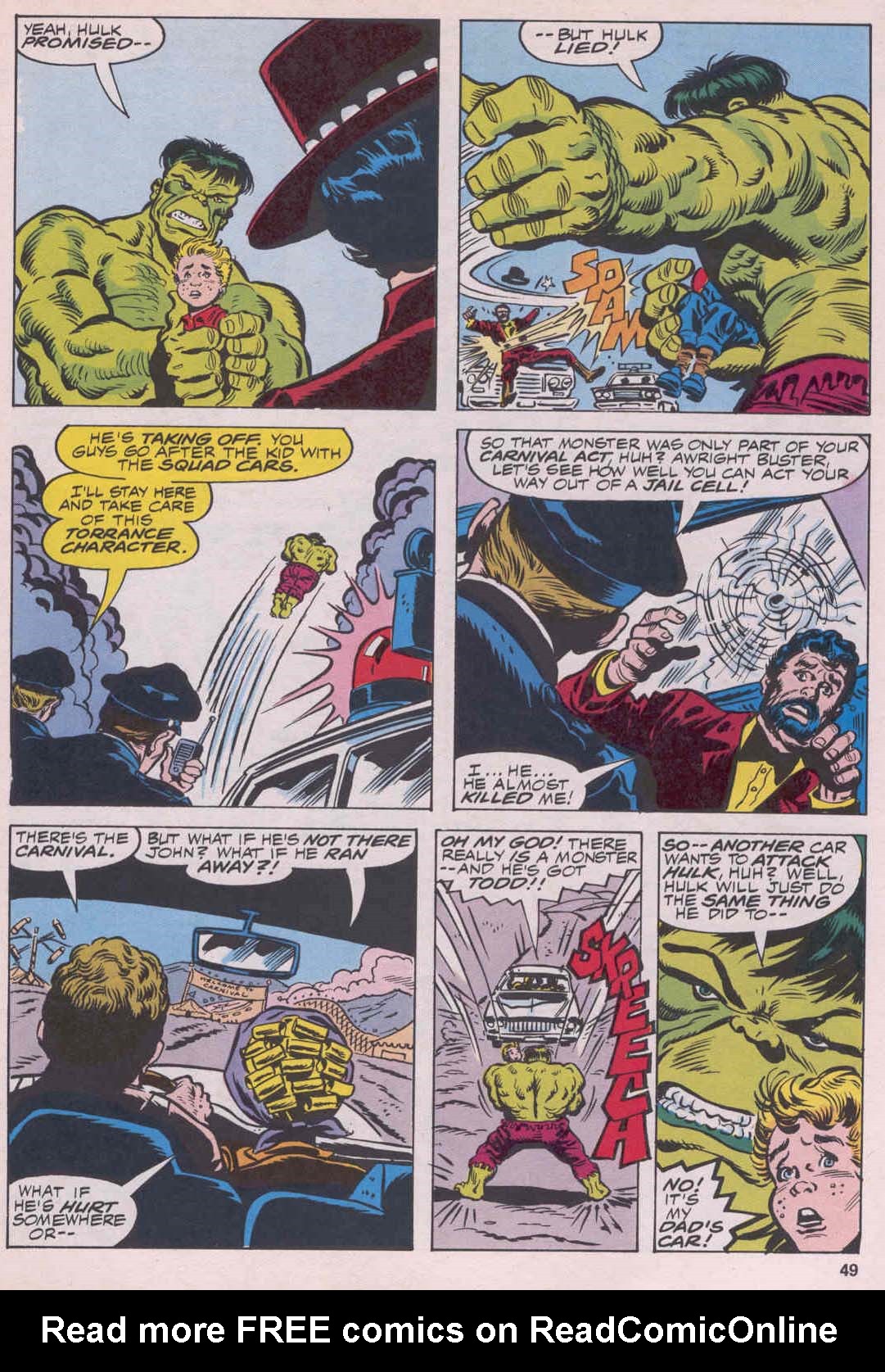 Read online Hulk (1978) comic -  Issue #11 - 50