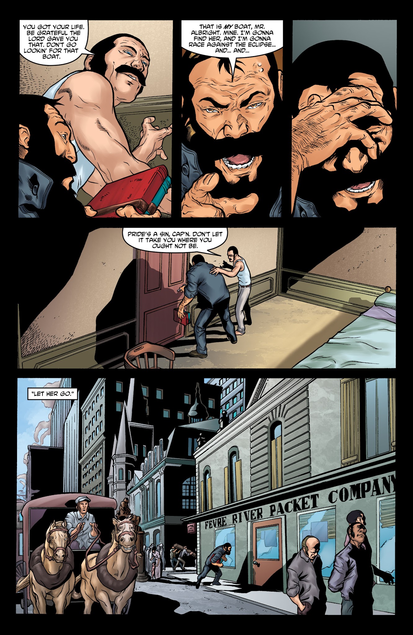 Read online George R.R. Martin's Fevre Dream comic -  Issue #7 - 21