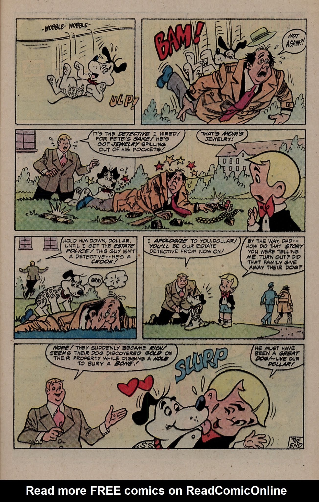 Read online Richie Rich & Dollar the Dog comic -  Issue #9 - 9