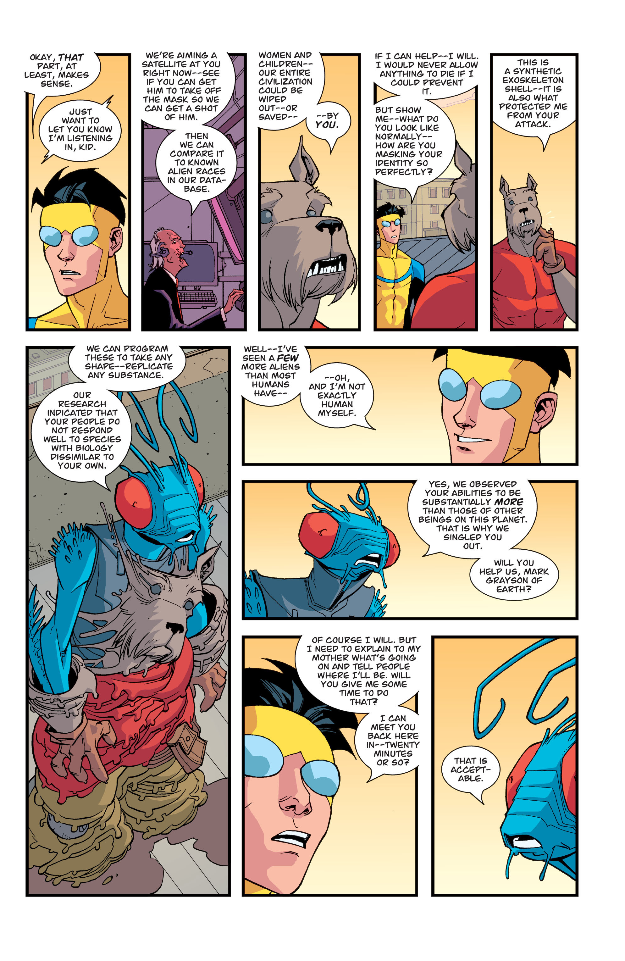 Read online Invincible comic -  Issue # _TPB 6 - A Different World - 23