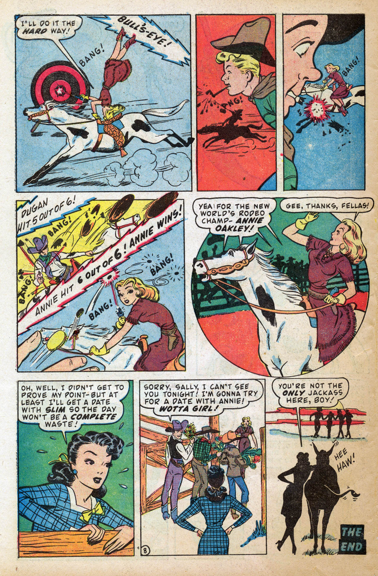 Read online Annie Oakley comic -  Issue #1 - 32
