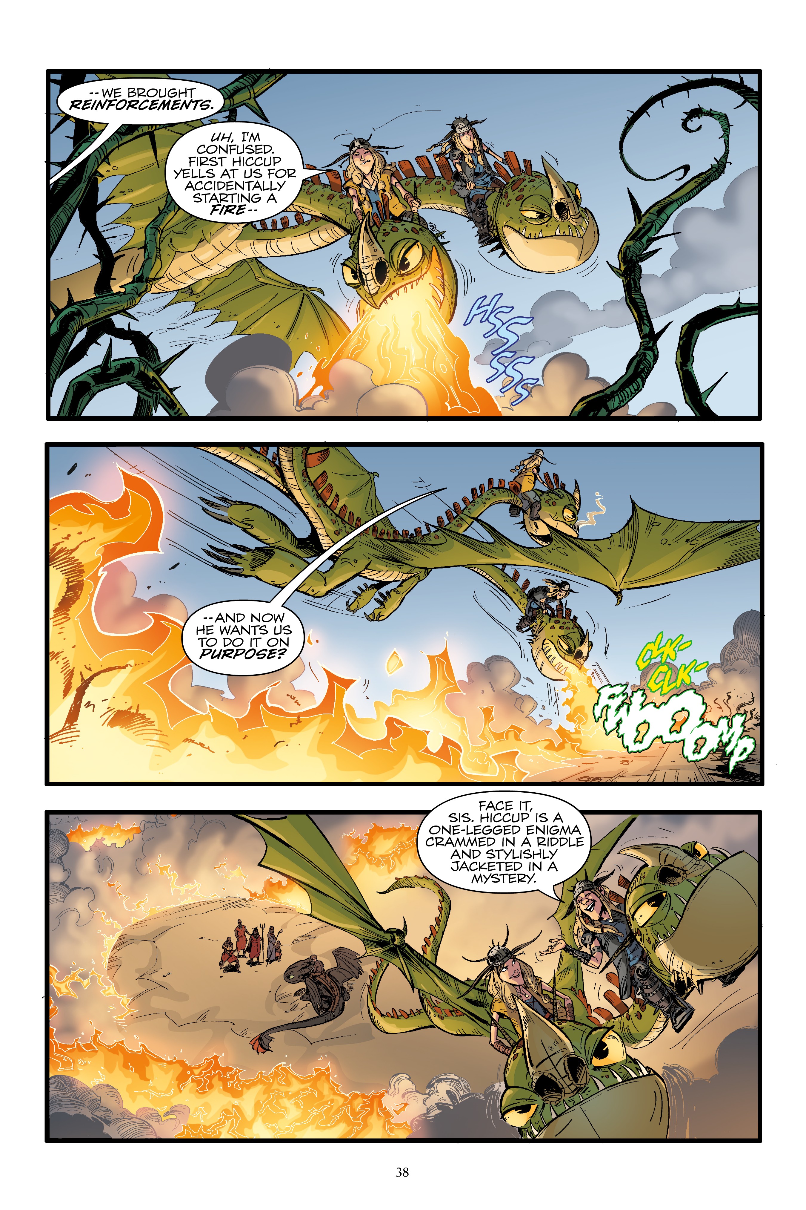 Read online How to Train Your Dragon: Dragonvine comic -  Issue # TPB - 38
