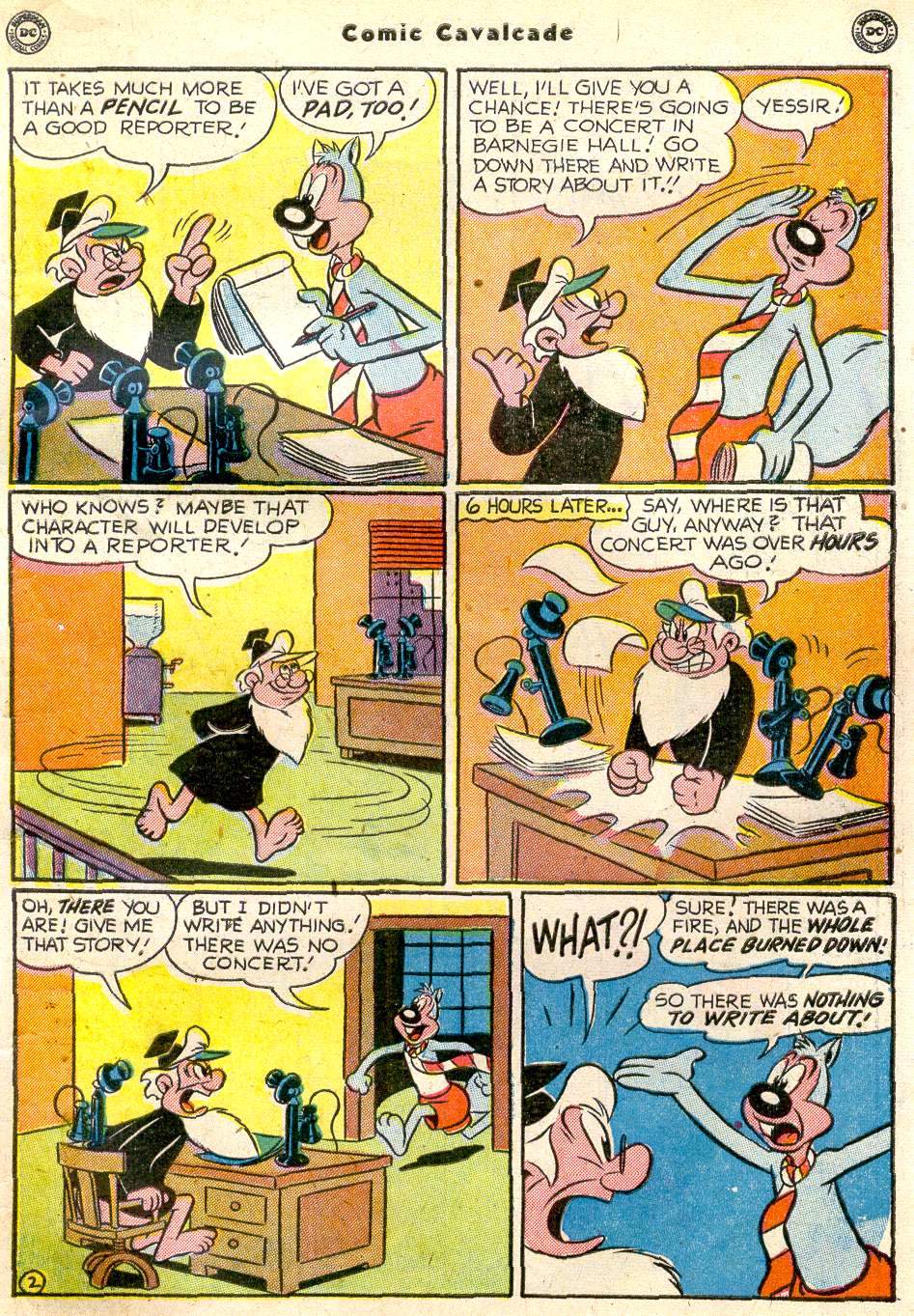 Read online Comic Cavalcade comic -  Issue #43 - 69