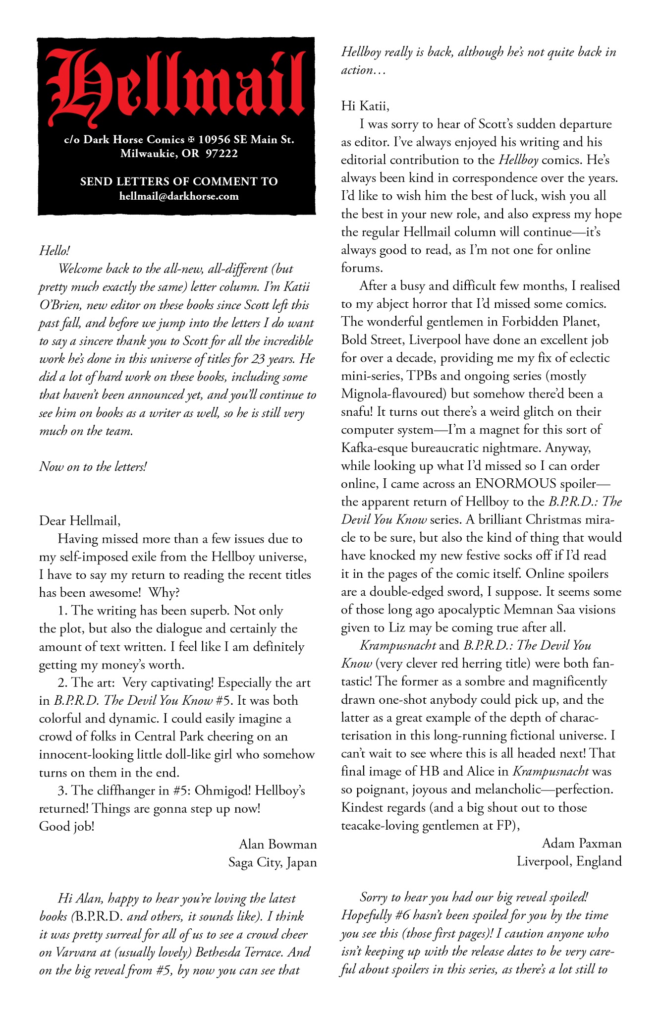 Read online B.P.R.D. The Devil You Know comic -  Issue #6 - 25