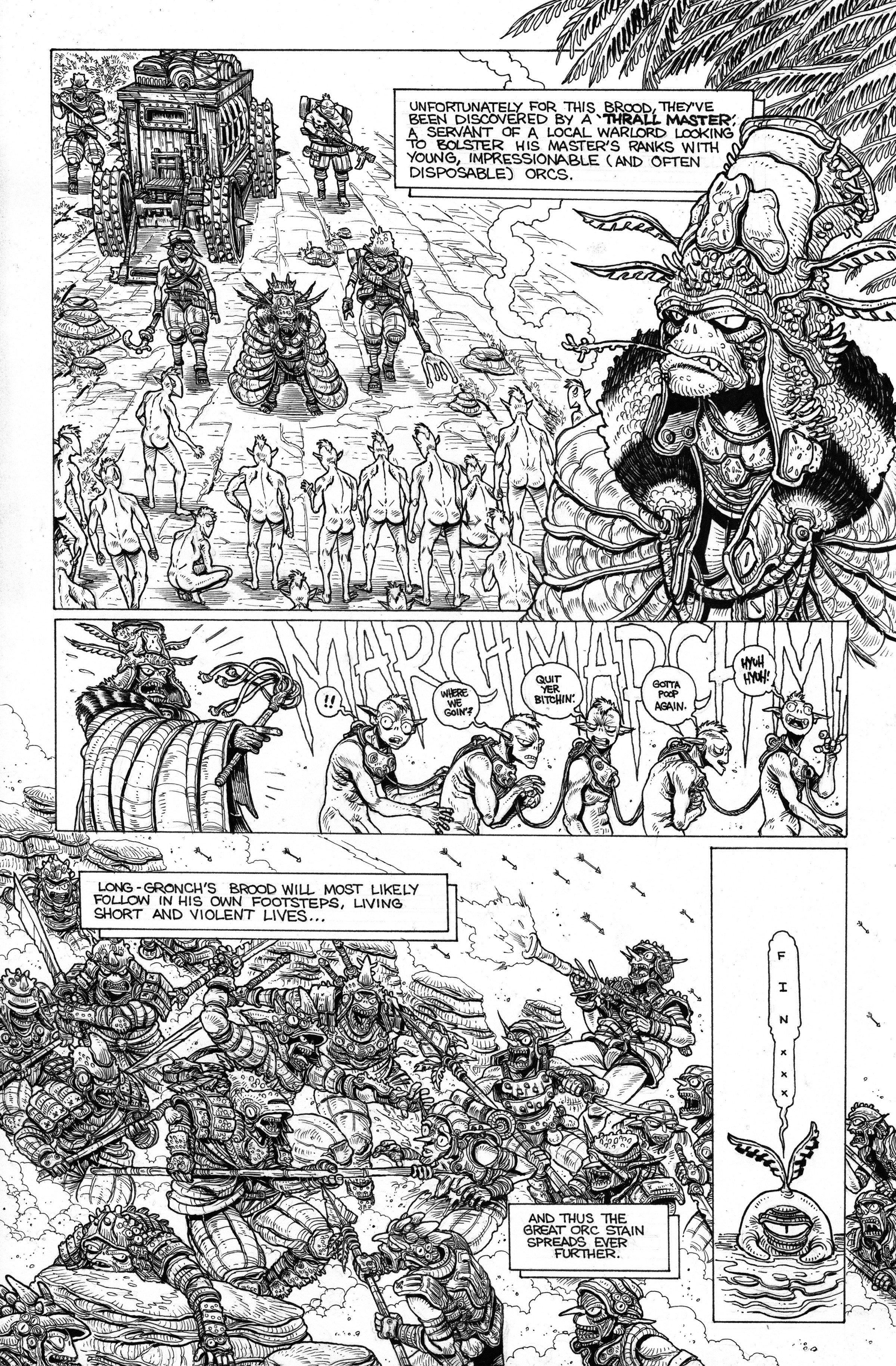 Read online Grunt: The Art and Unpublished Comics of James Stokoe comic -  Issue # TPB (Part 2) - 14