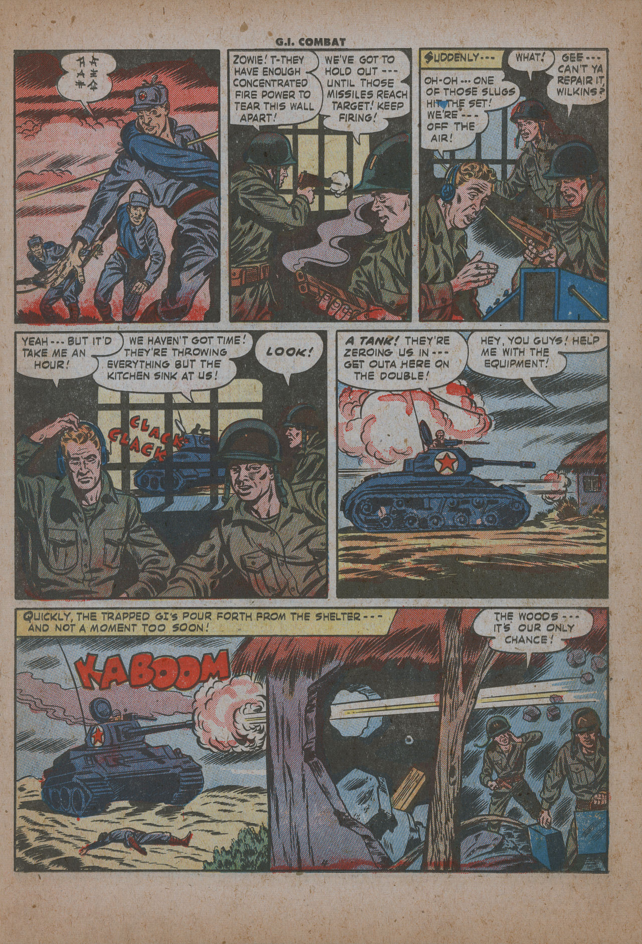 Read online G.I. Combat (1952) comic -  Issue #15 - 21