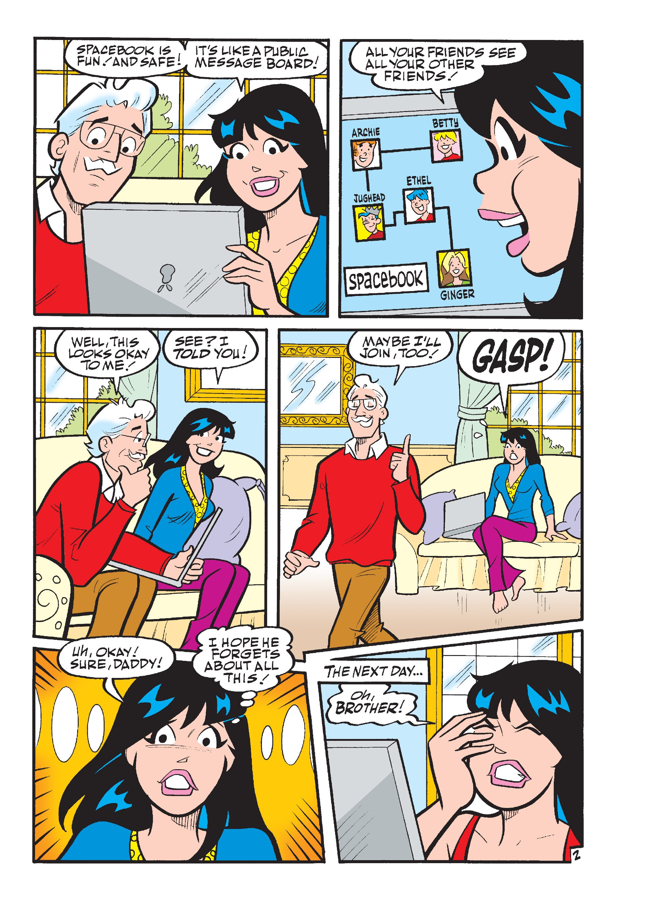 Read online Betty & Veronica Friends Double Digest comic -  Issue #246 - 133