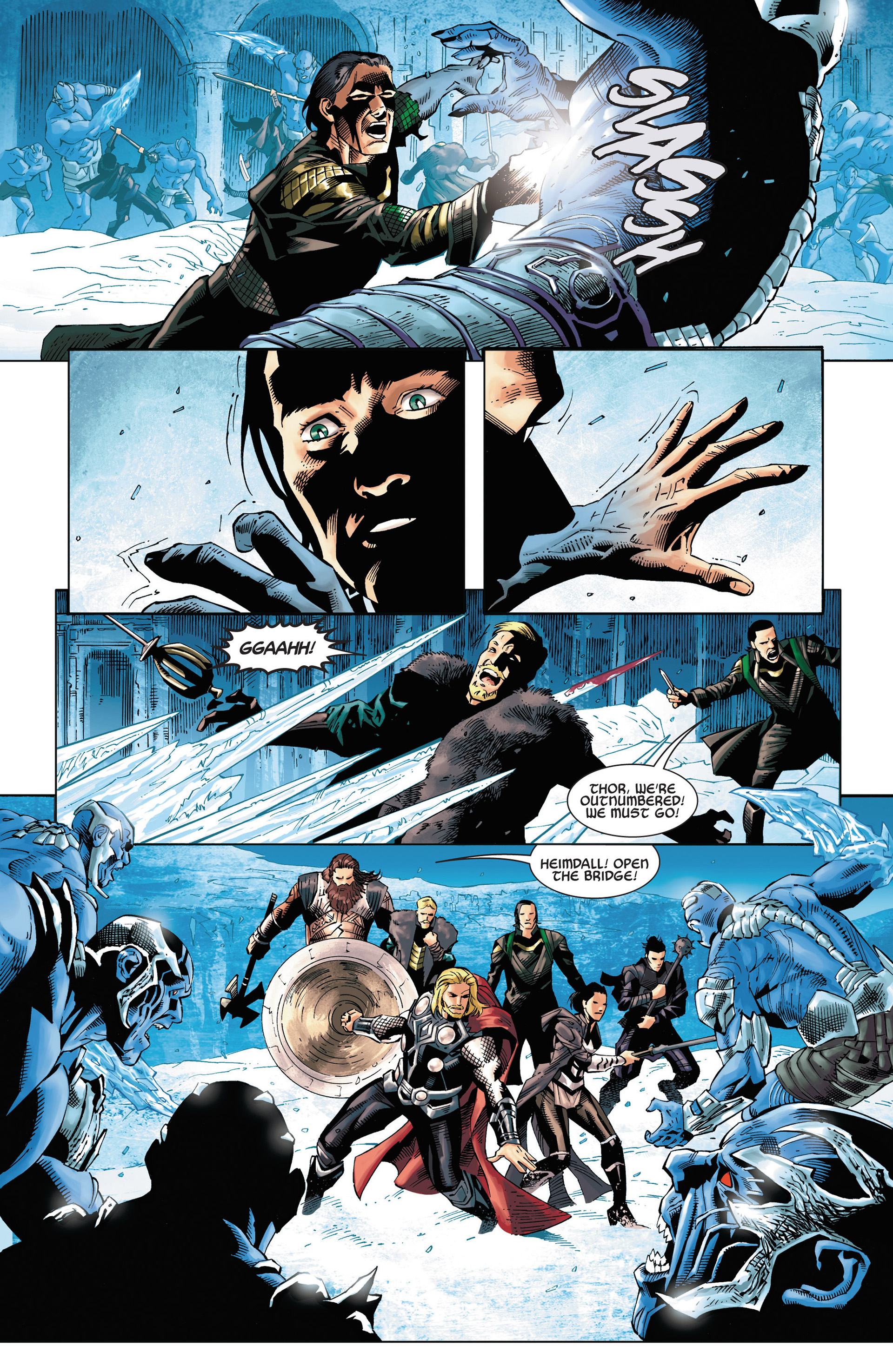 Read online Marvel's Thor Adaptation comic -  Issue #1 - 9